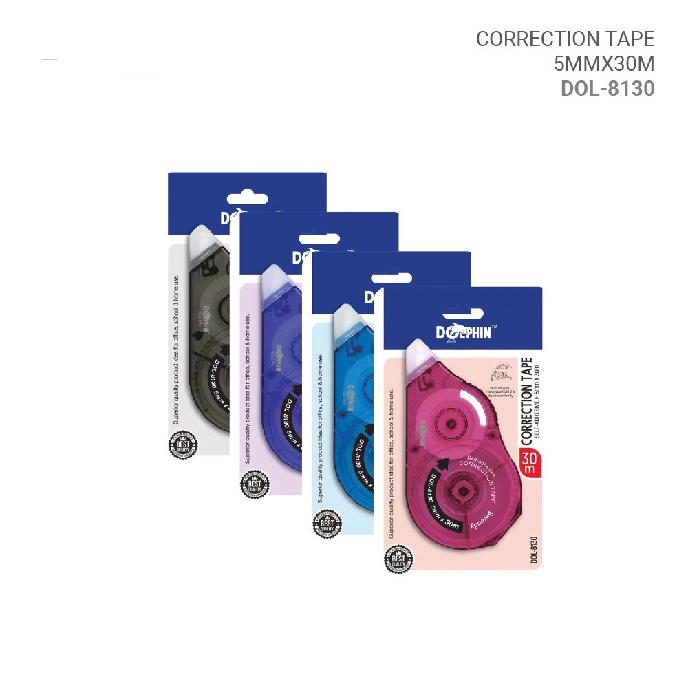 Dolphin DOL-8130 Correction Tape 5mm x 30m