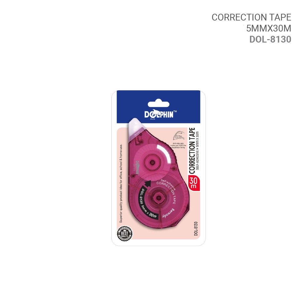 Dolphin DOL-8130 Correction Tape 5mm x 30m