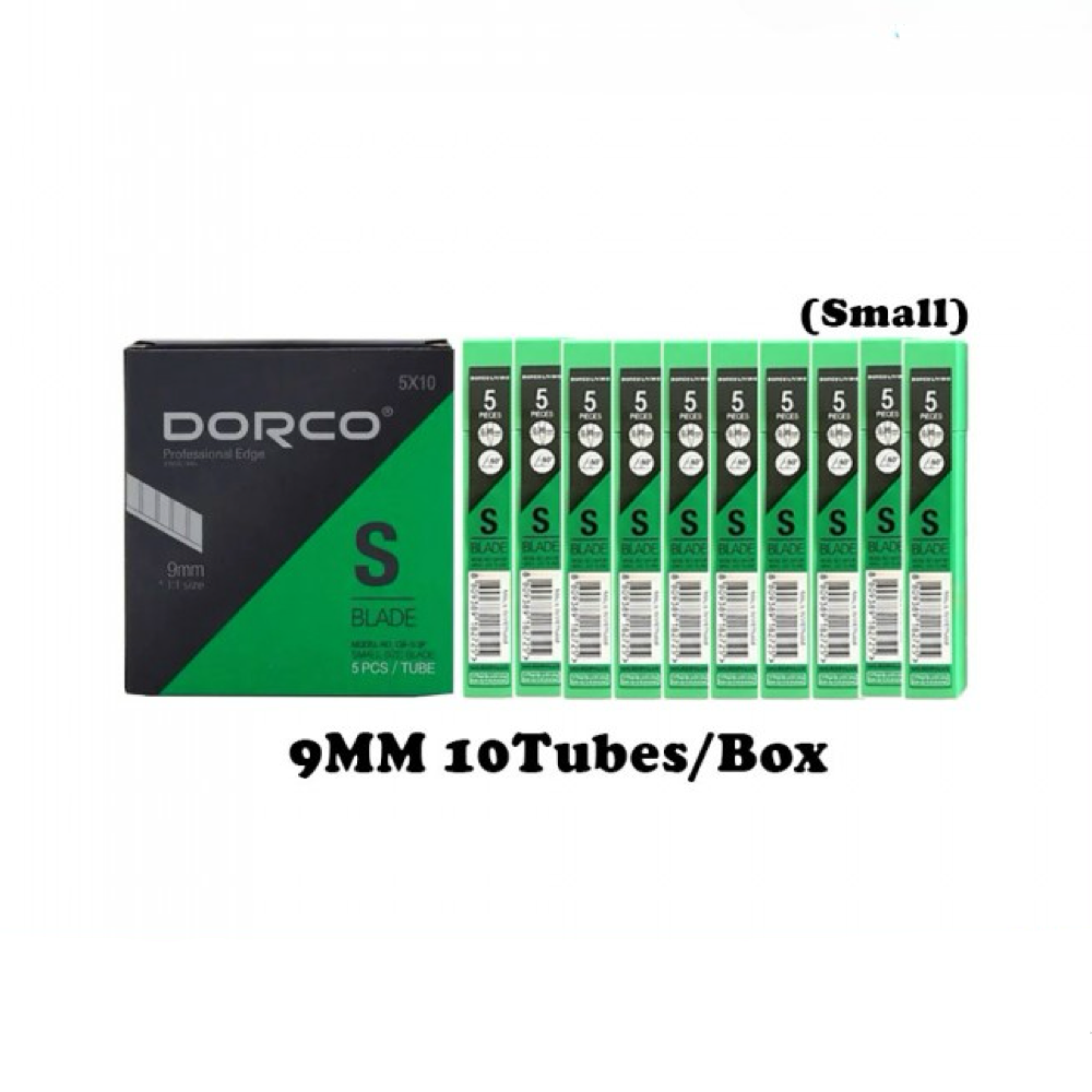 Dorco CB-S Cutter Blade 9mm, Small (5BLADES/TUBE)