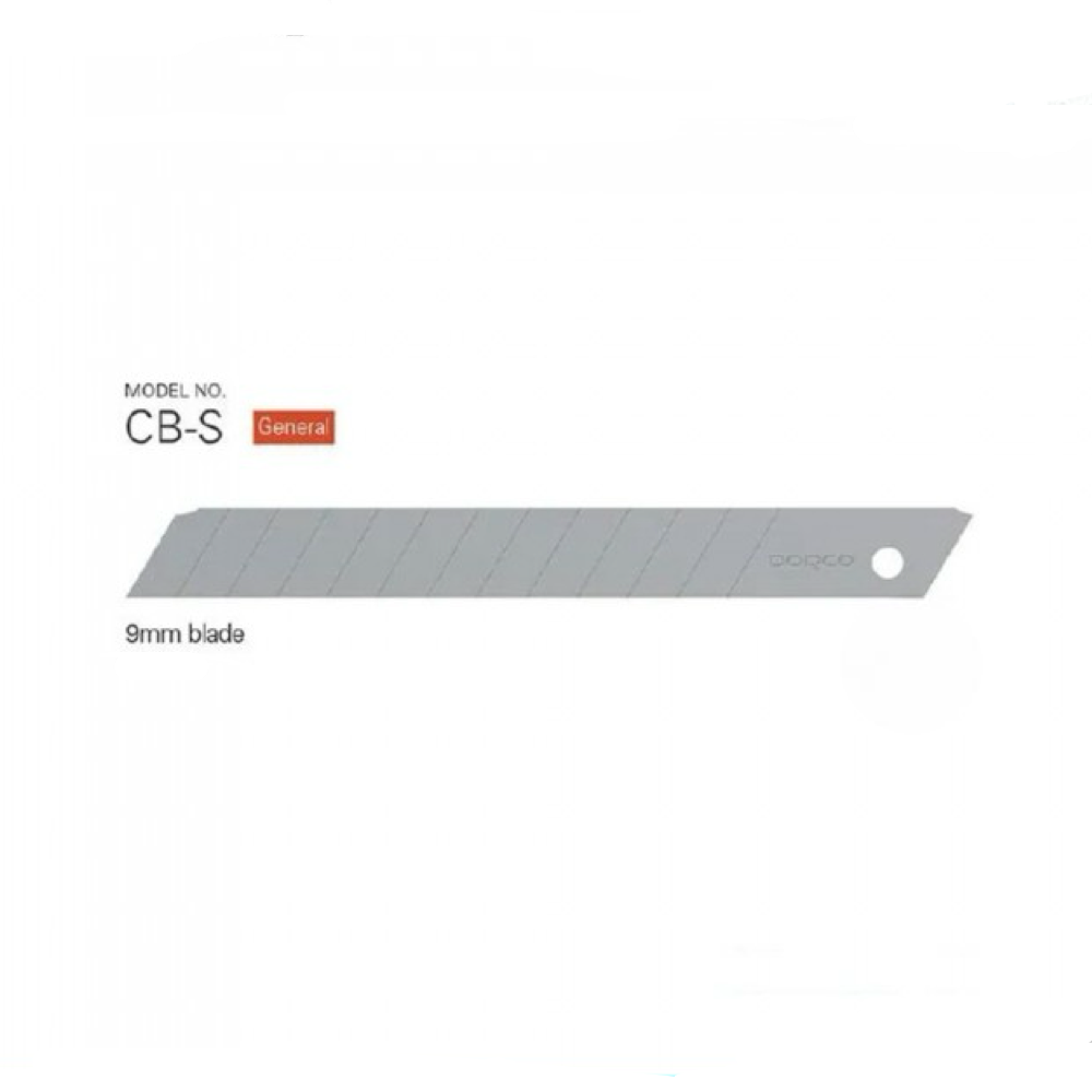 Dorco CB-S Cutter Blade 9mm, Small (5BLADES/TUBE)