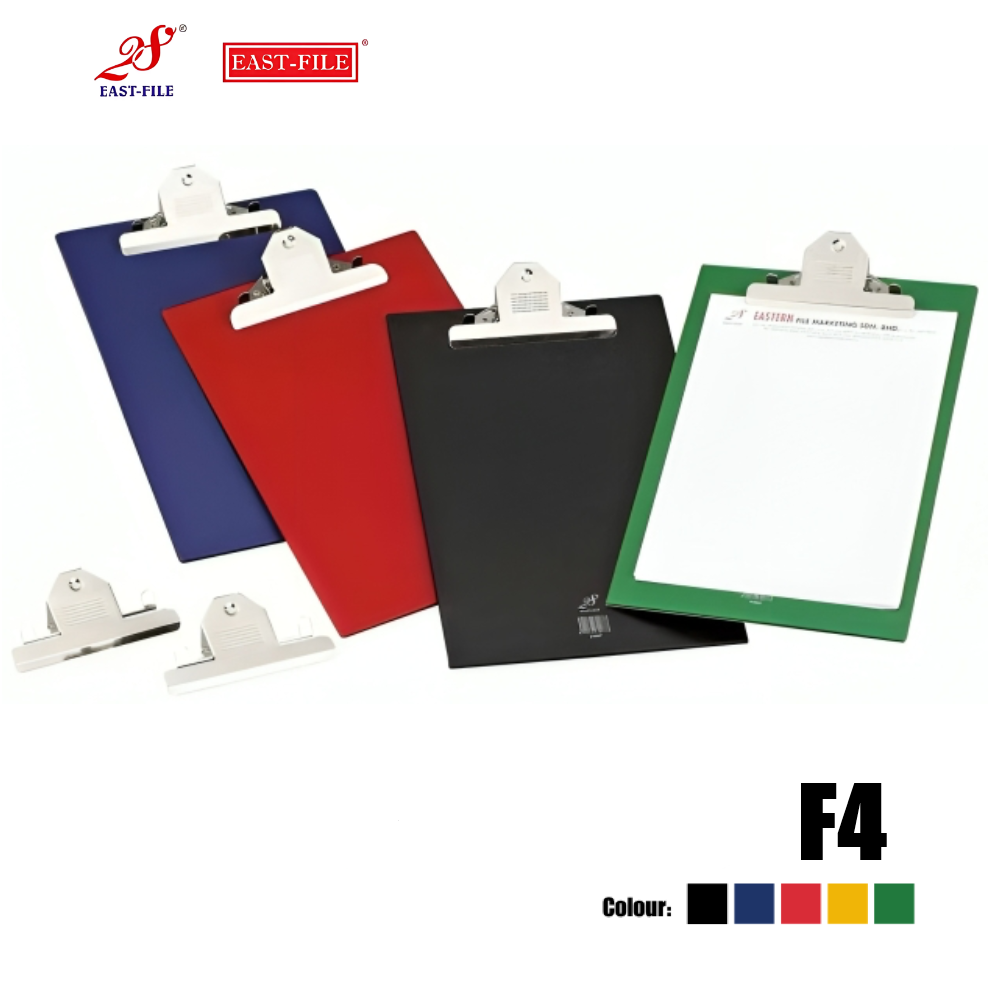 East-File 2496 F4 PVC Jumbo Clip Board