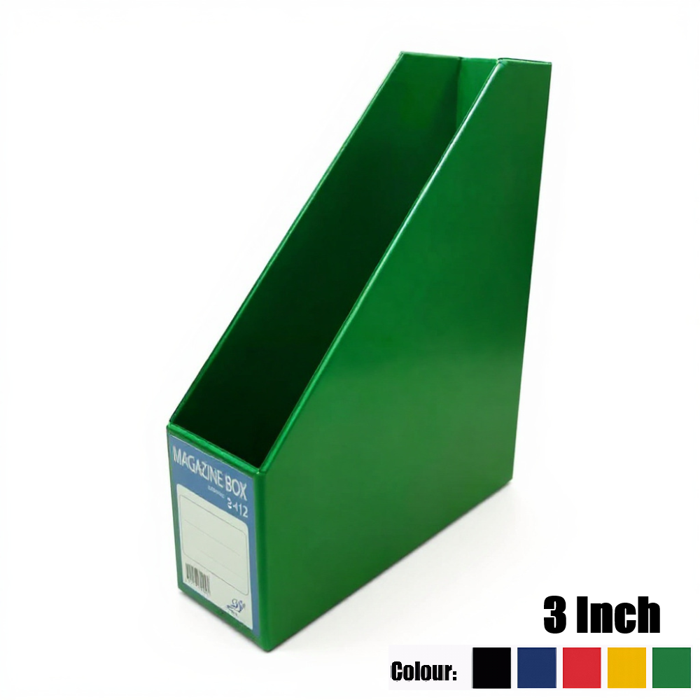East-File 3-412 PVC Magazine Box File 3"