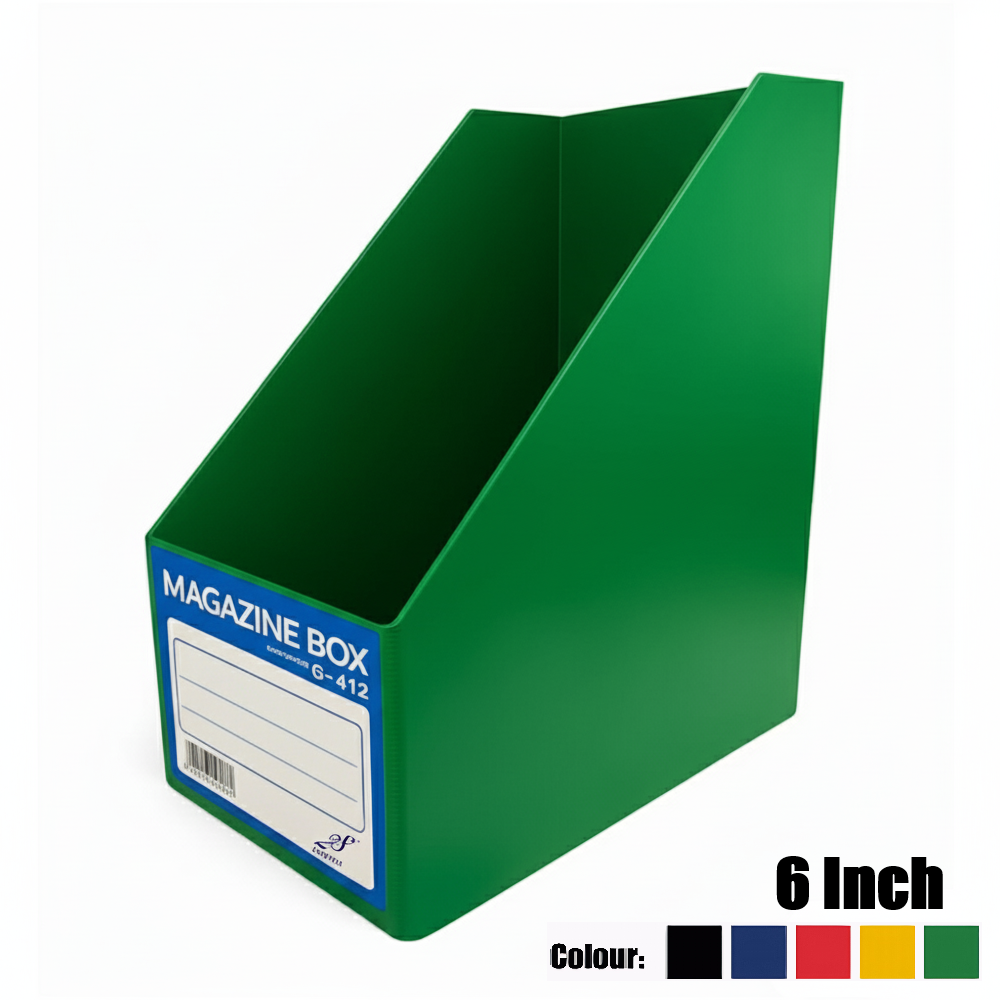 East-File 6-412 PVC Magazine Box File 6"