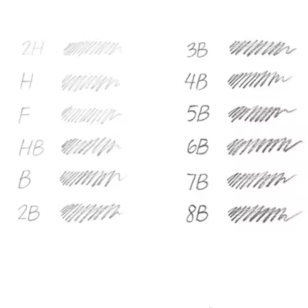 Faber-Castell 9000 Art Pencil Set 8B to 2H (12PCS/SET)
