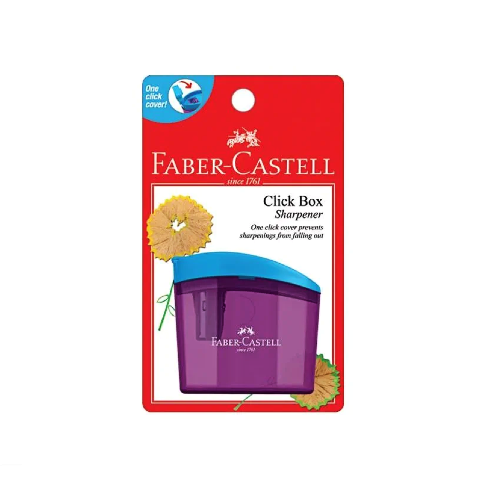 Faber-Castell 584603 Click Box Container Sharpener