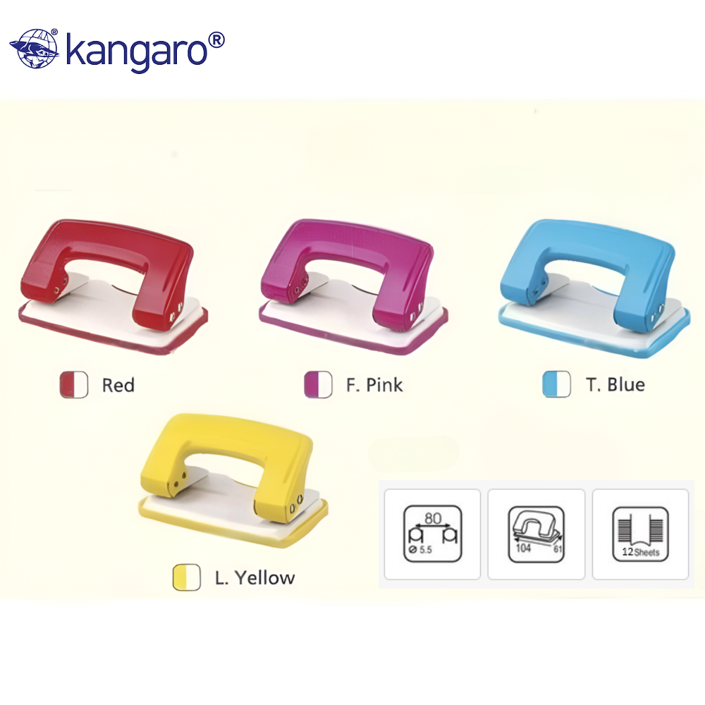 Kangaro DP-480 2 Hole Paper Puncher
