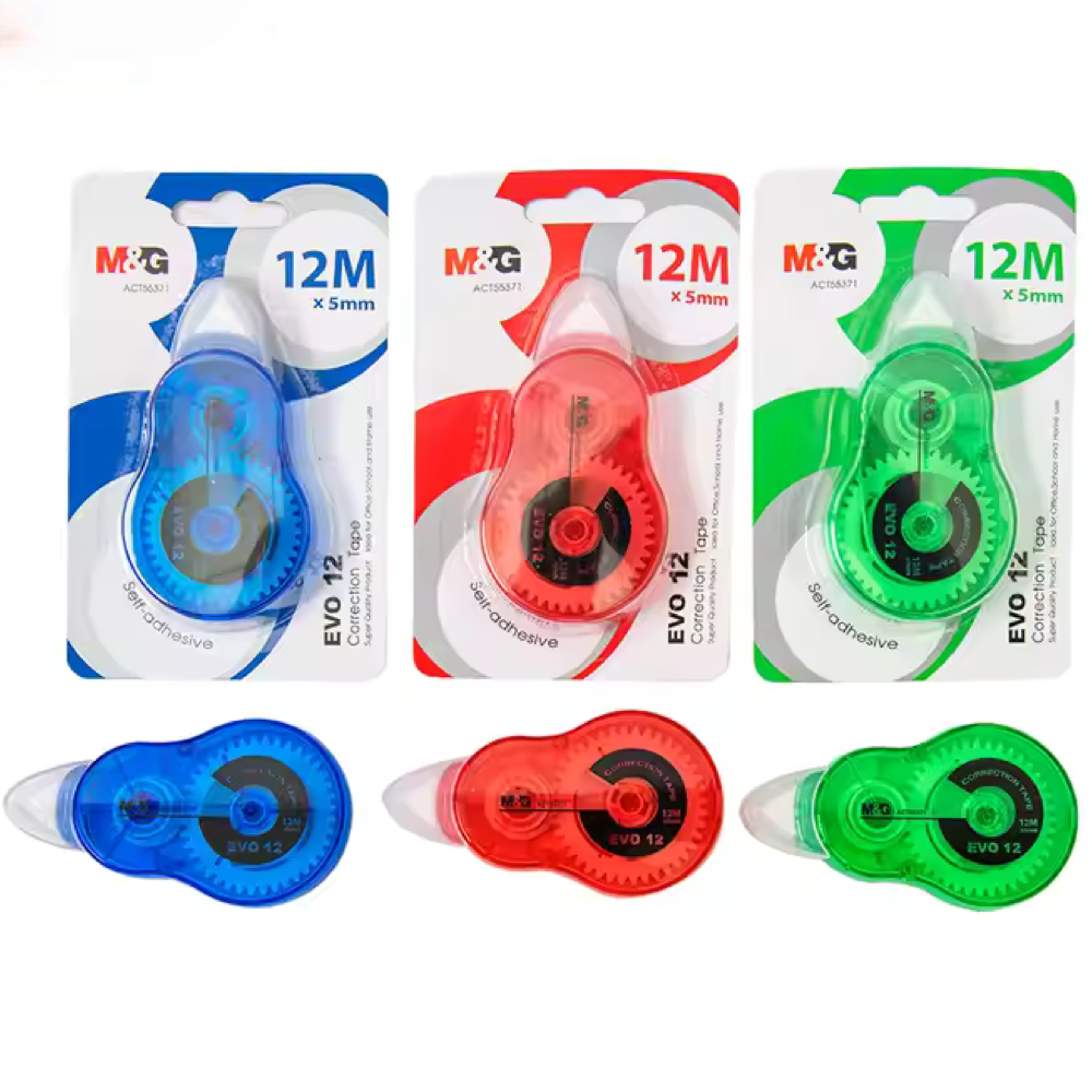 M&G ACT-55371 (EVO 12) Correction Tape 5mm x 12m