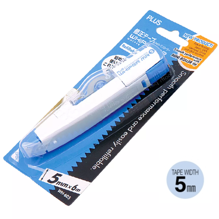 PLUS Whiper MR WH-605 Correction Tape 5mm x 6m