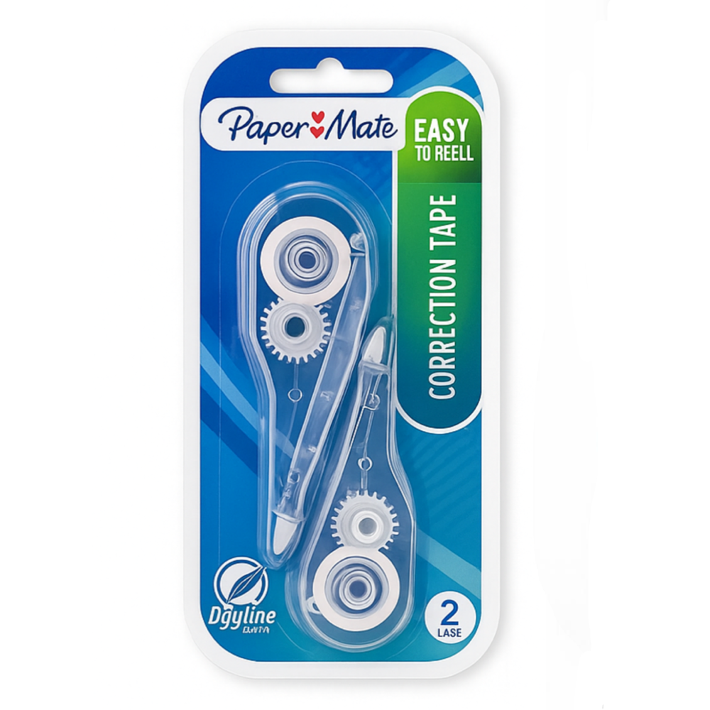 Paper Mate Liquid Paper Dryline Ultra Correction Tape Refill 5mm x 6m 2's