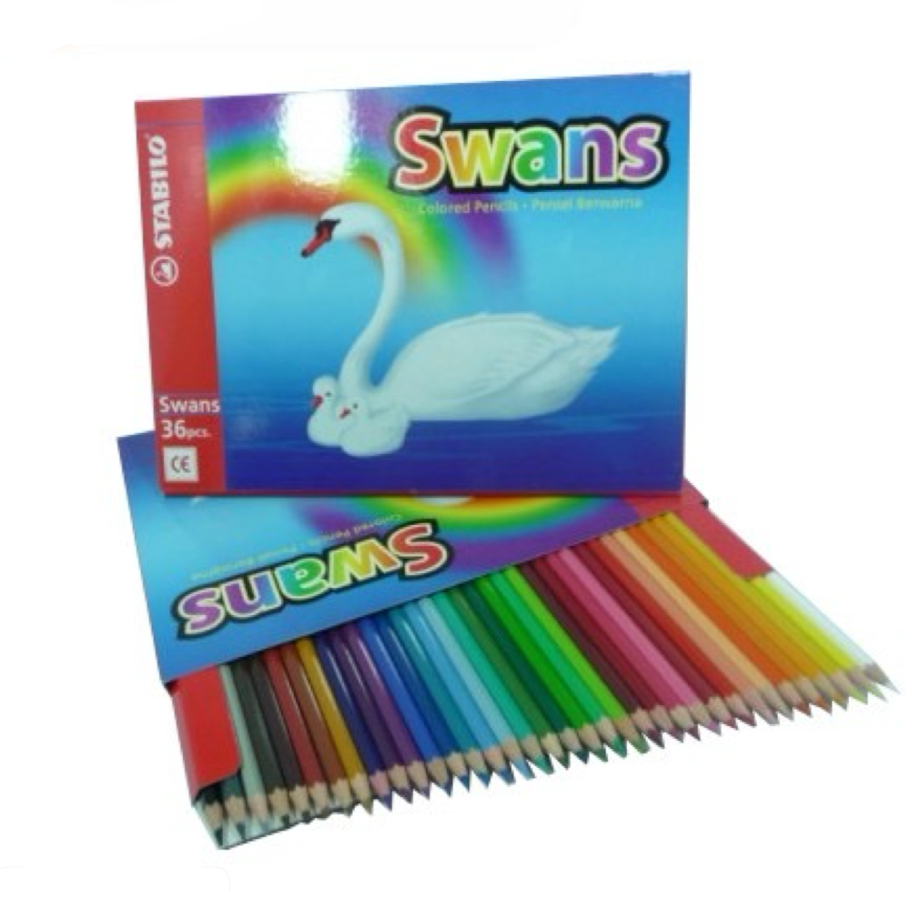 Stabilo Swans 1878 Colour Pencils - 36 Long
