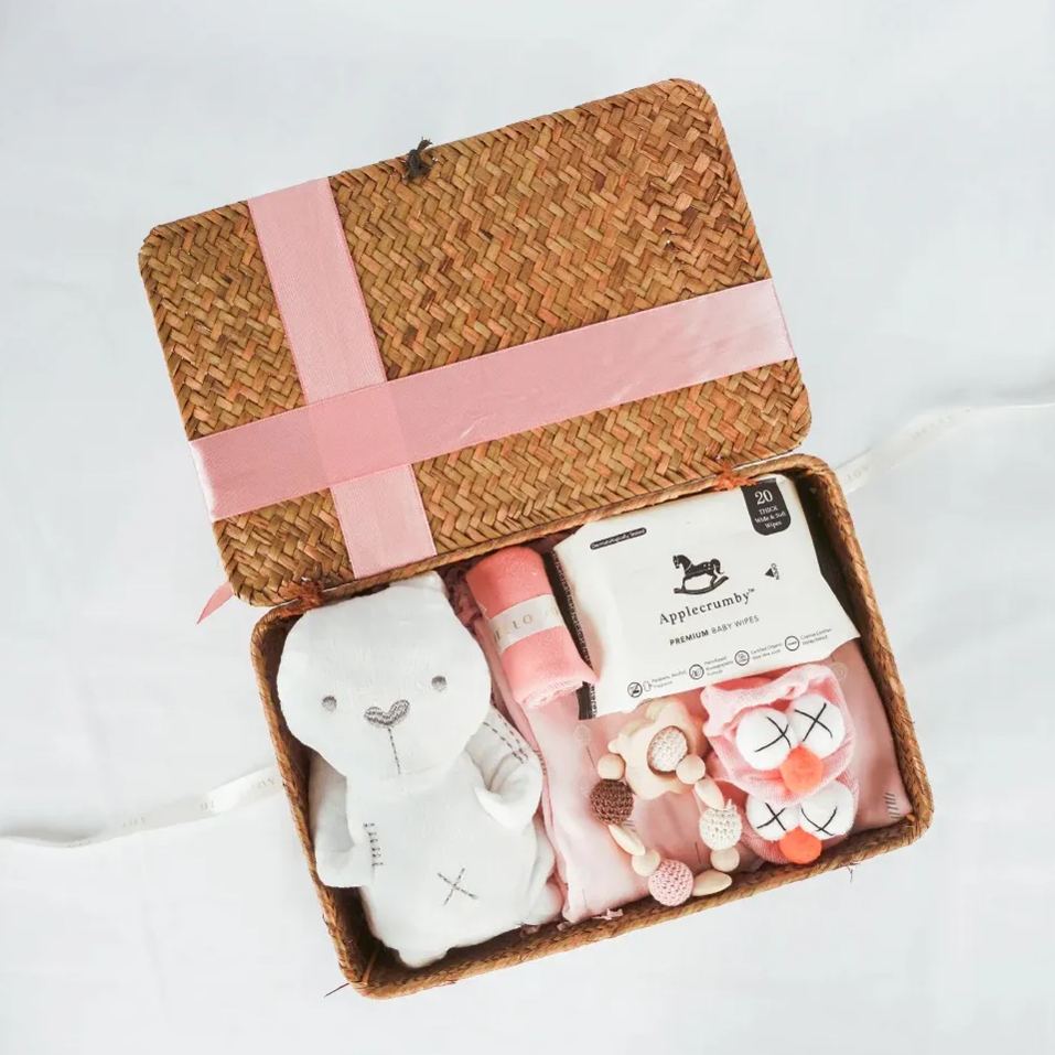 Blushing Pink Baby Gift Set