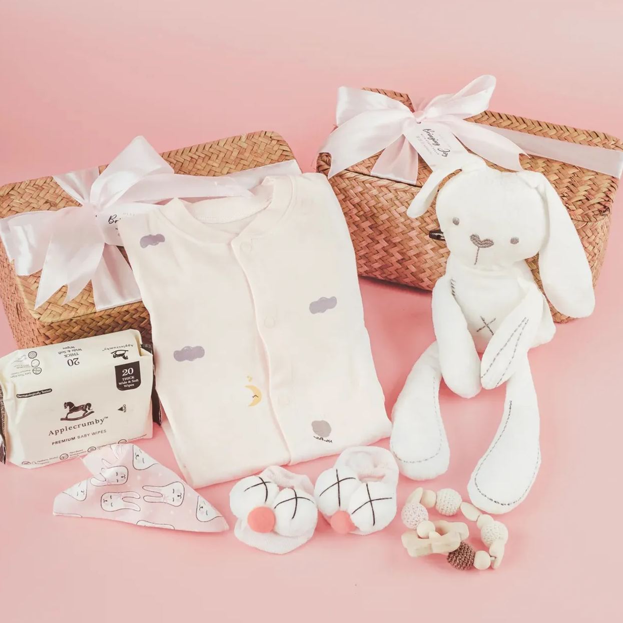 Blushing Pink Baby Gift Set