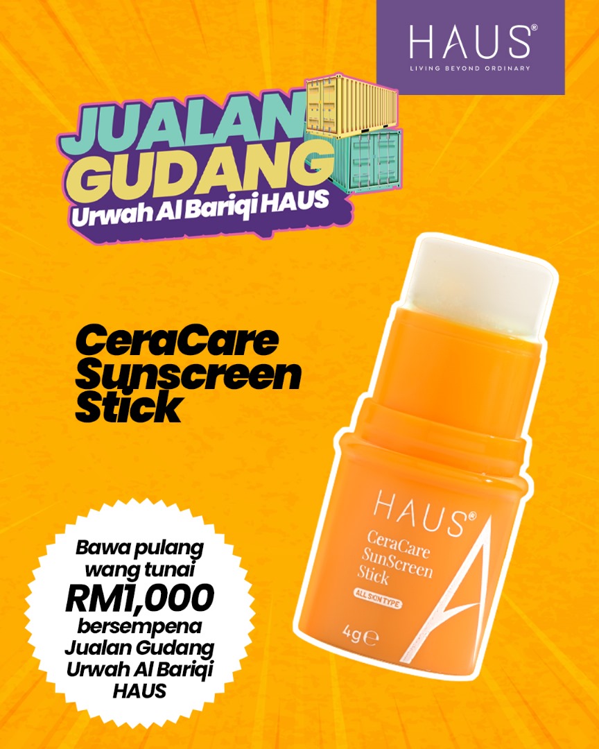 #Glow2Go CeraCare Sunscreen Stick 4g