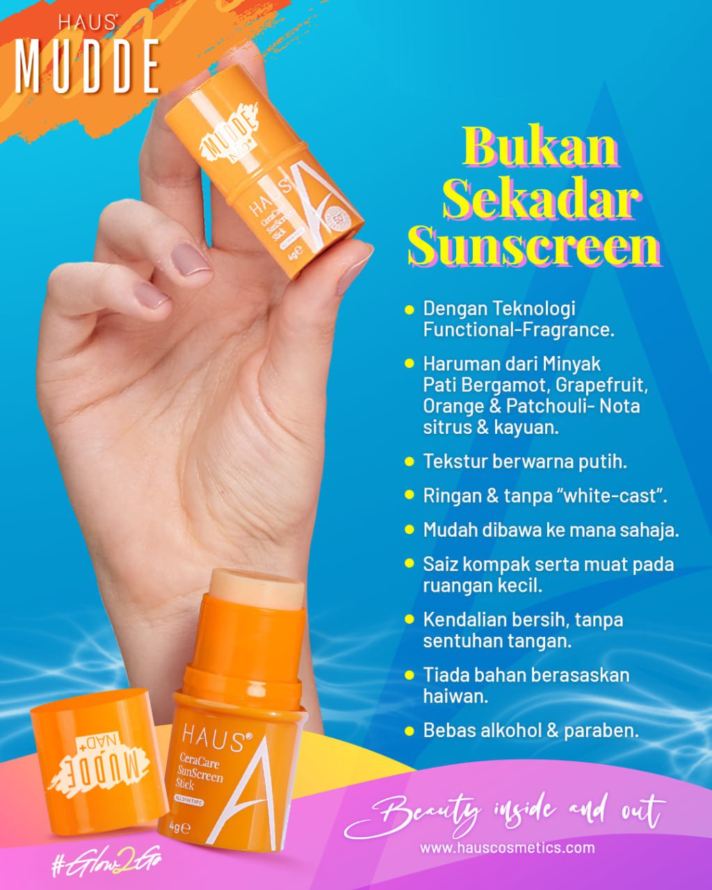 MUDDE - NAD+ SUNSCREEN STICK