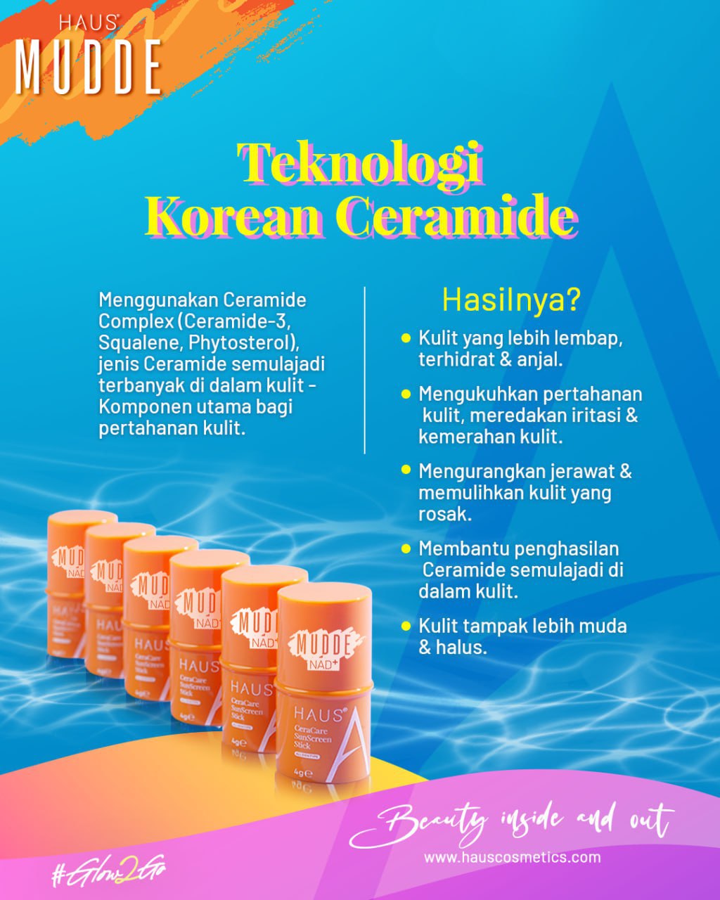 MUDDE - NAD+ SUNSCREEN STICK