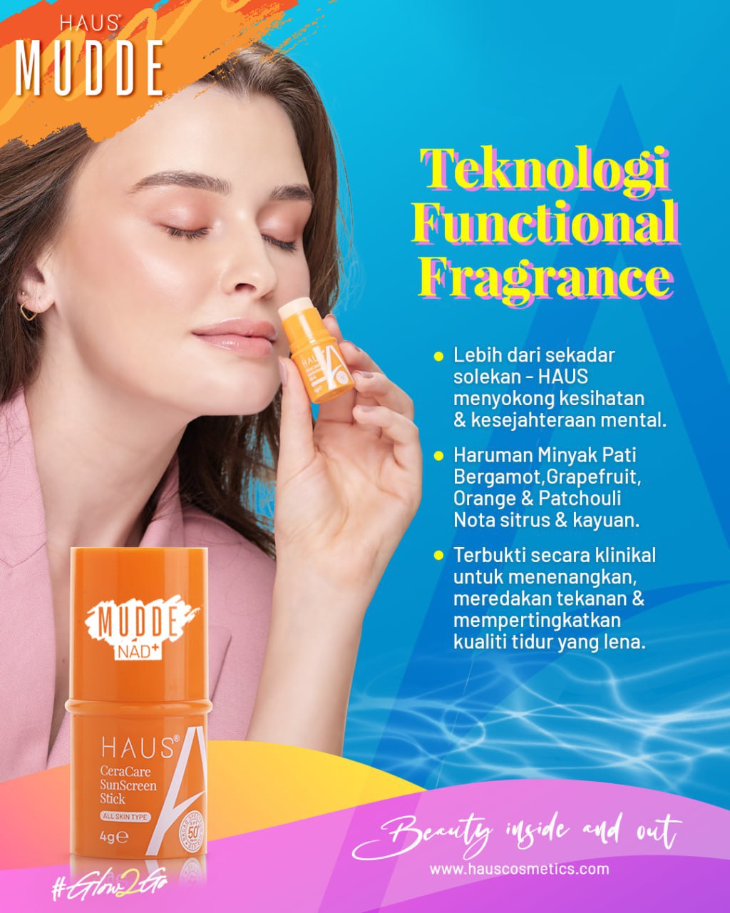 MUDDE - NAD+ SUNSCREEN STICK