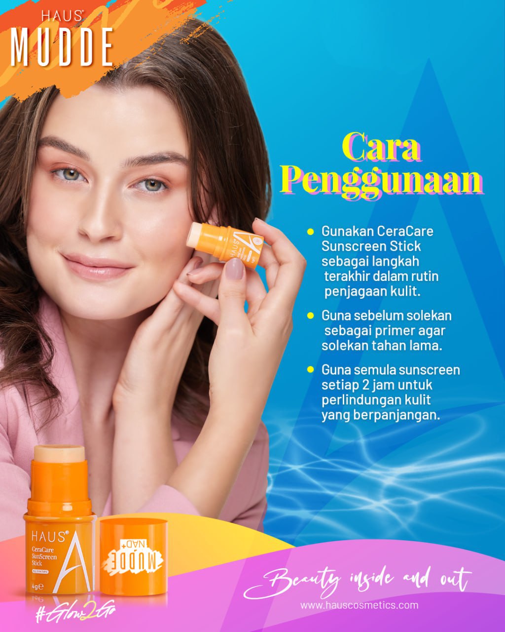 MUDDE - NAD+ SUNSCREEN STICK