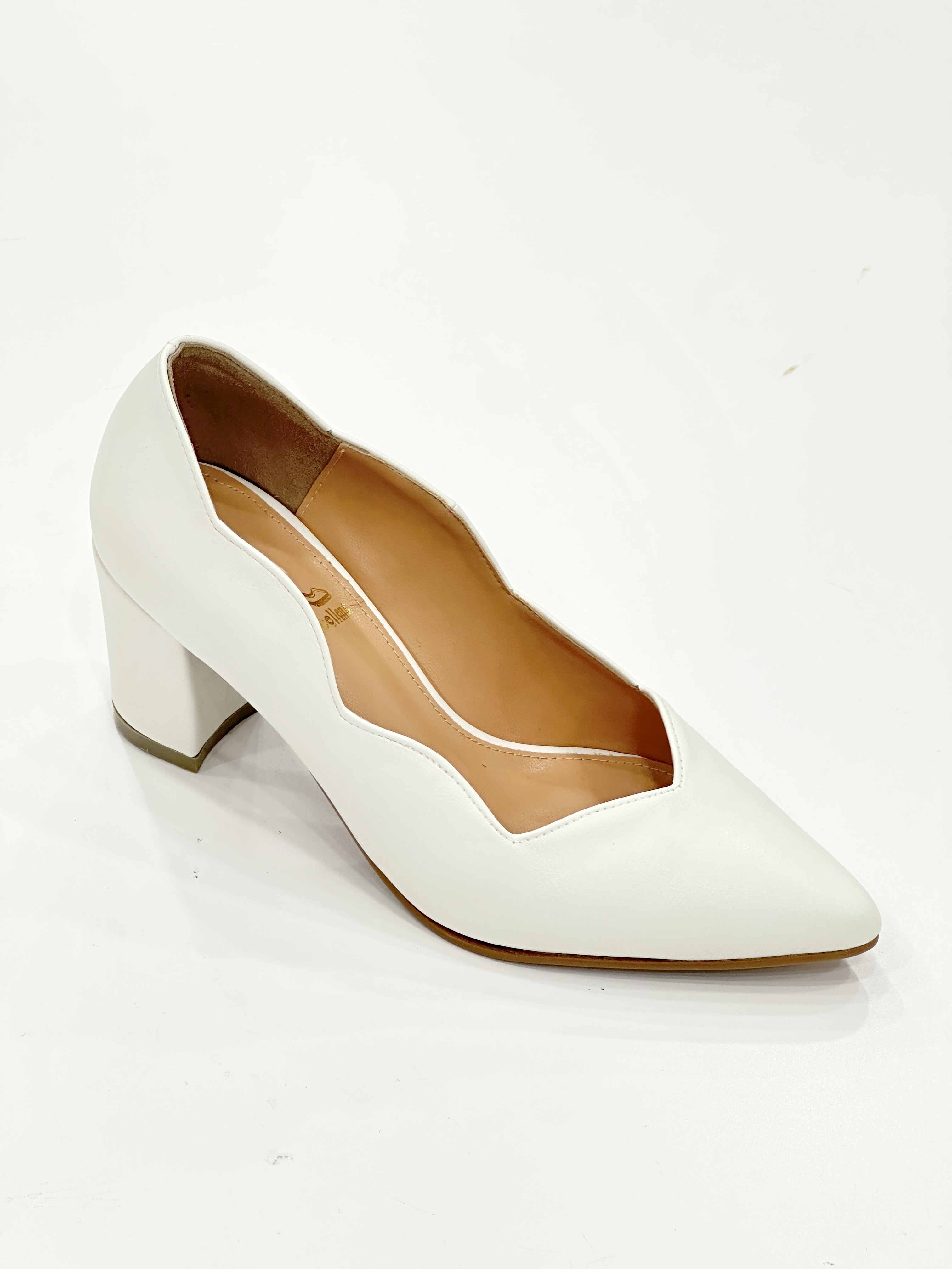 Tiara Block Heel Pumps