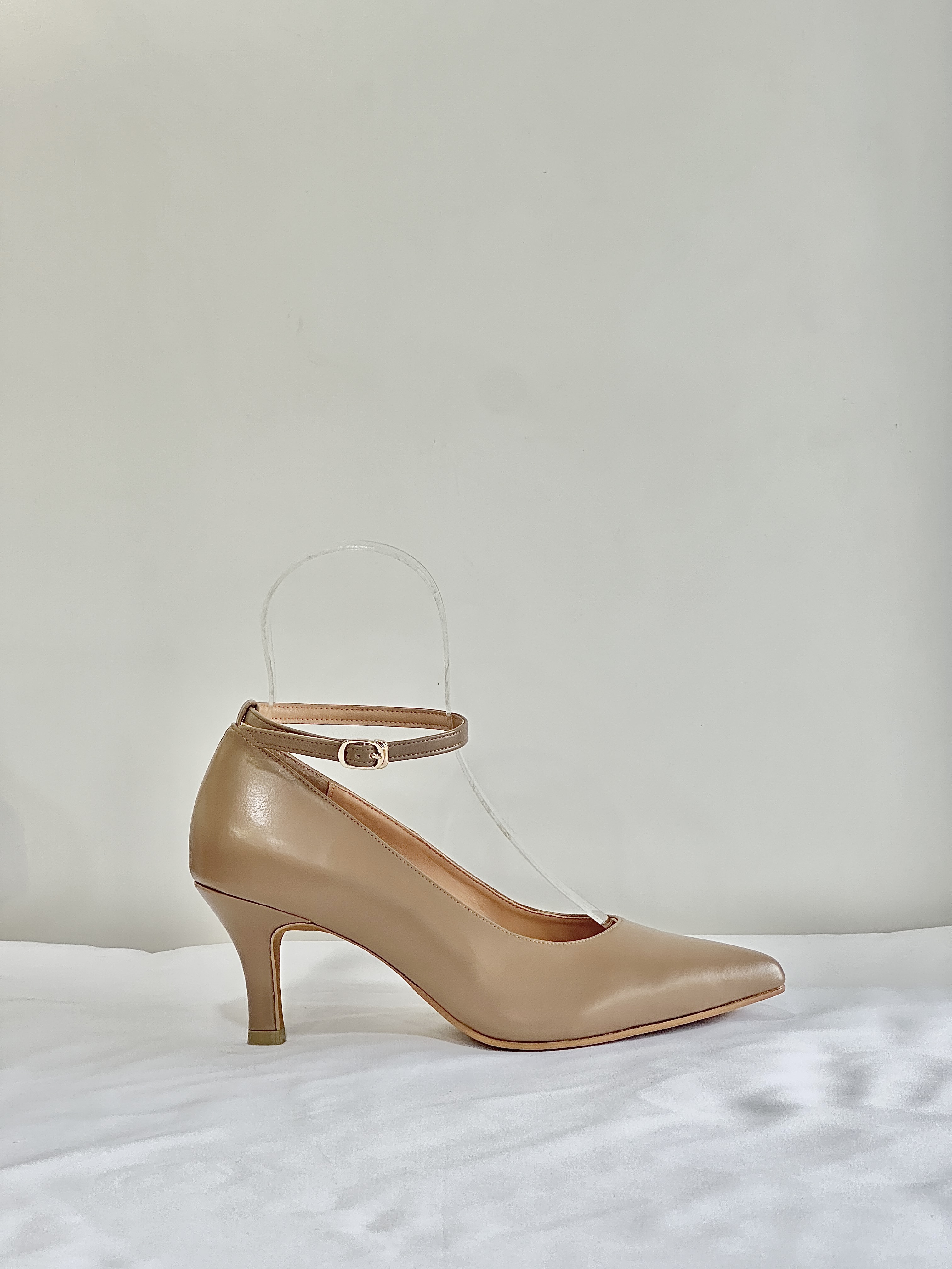 Mina Ankle Strap Pumps