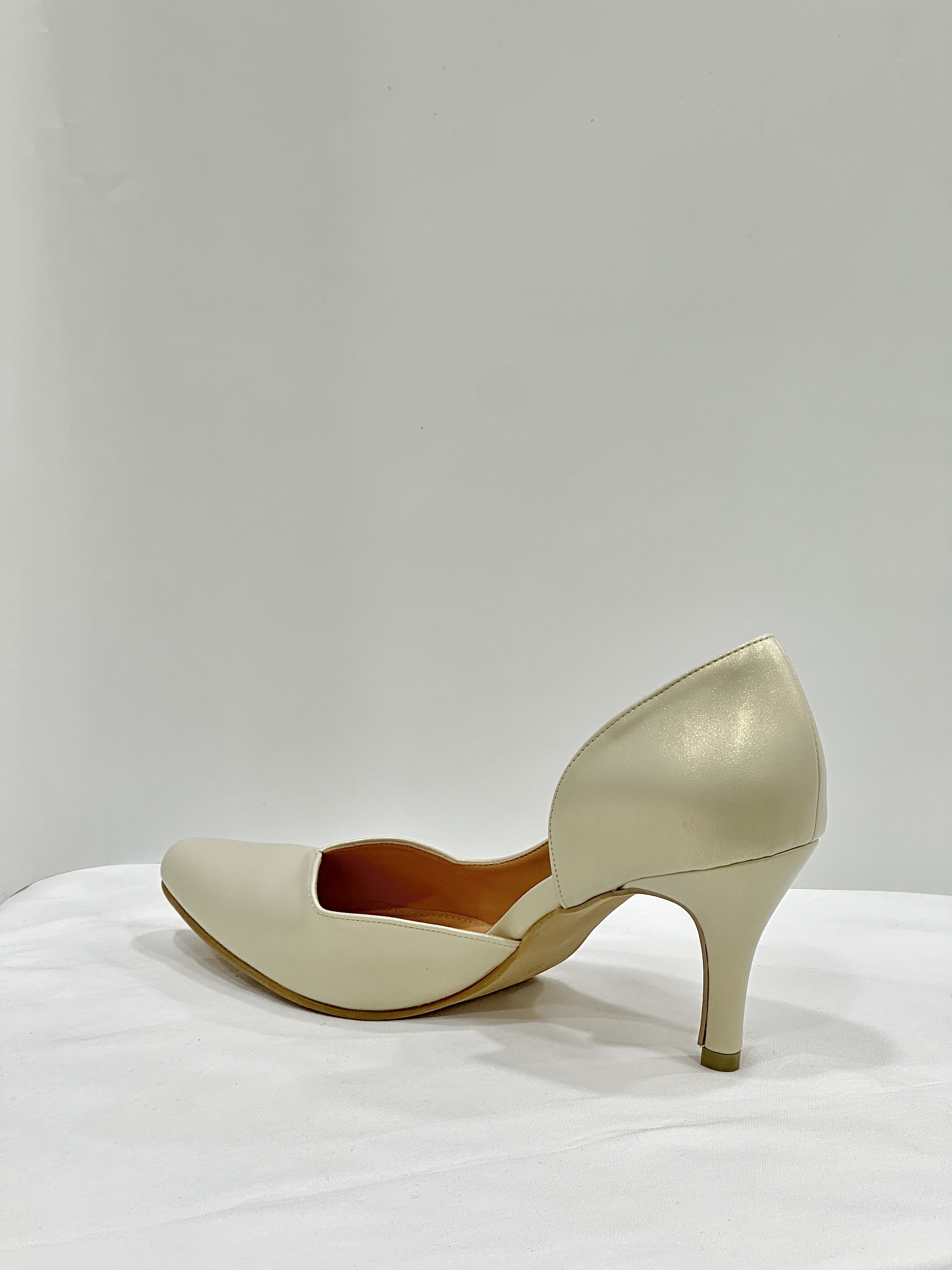 Zaria Half D’Orsay Heel Pumps