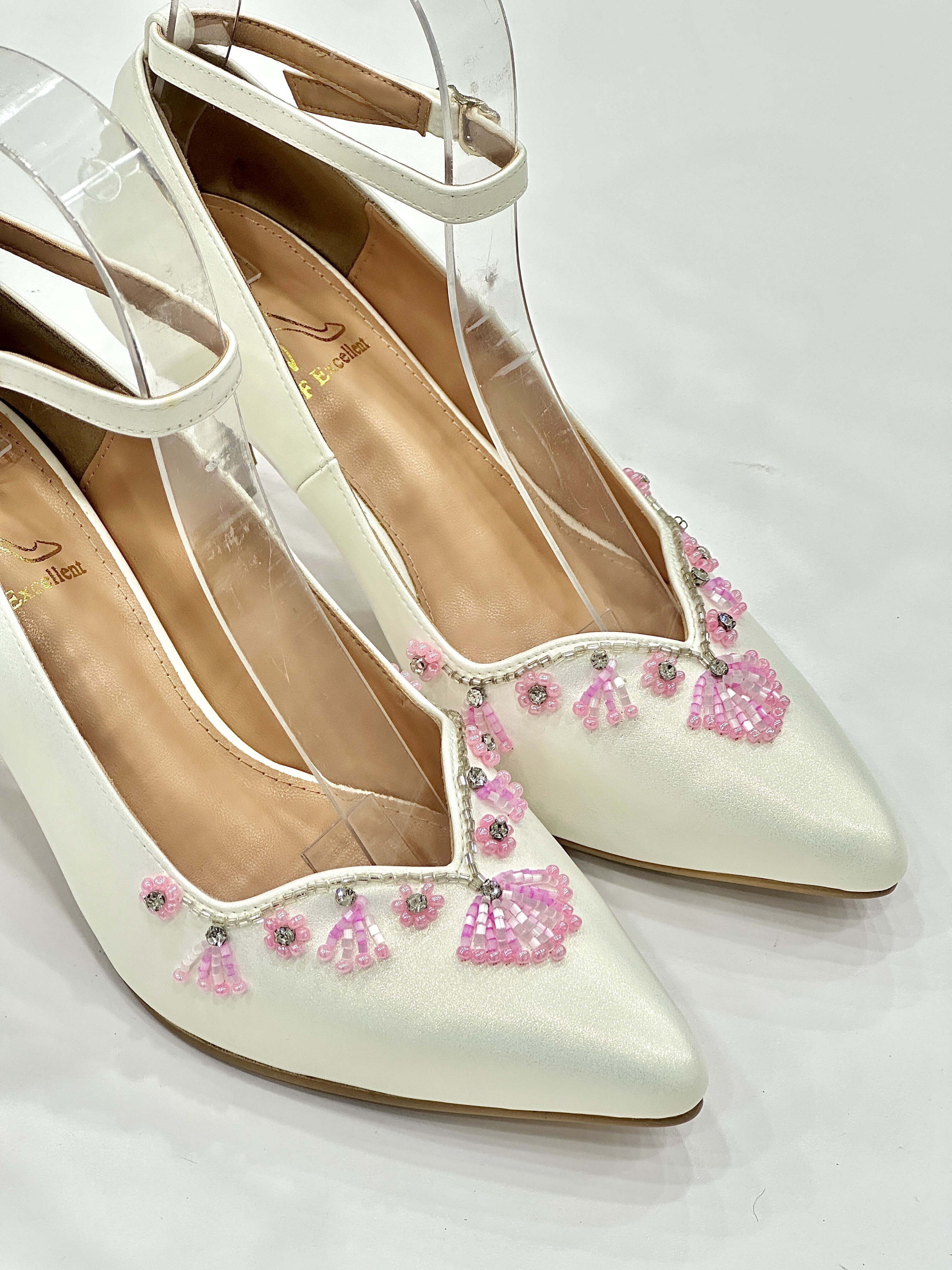 Shilla Custom Wedding Heel Pumps