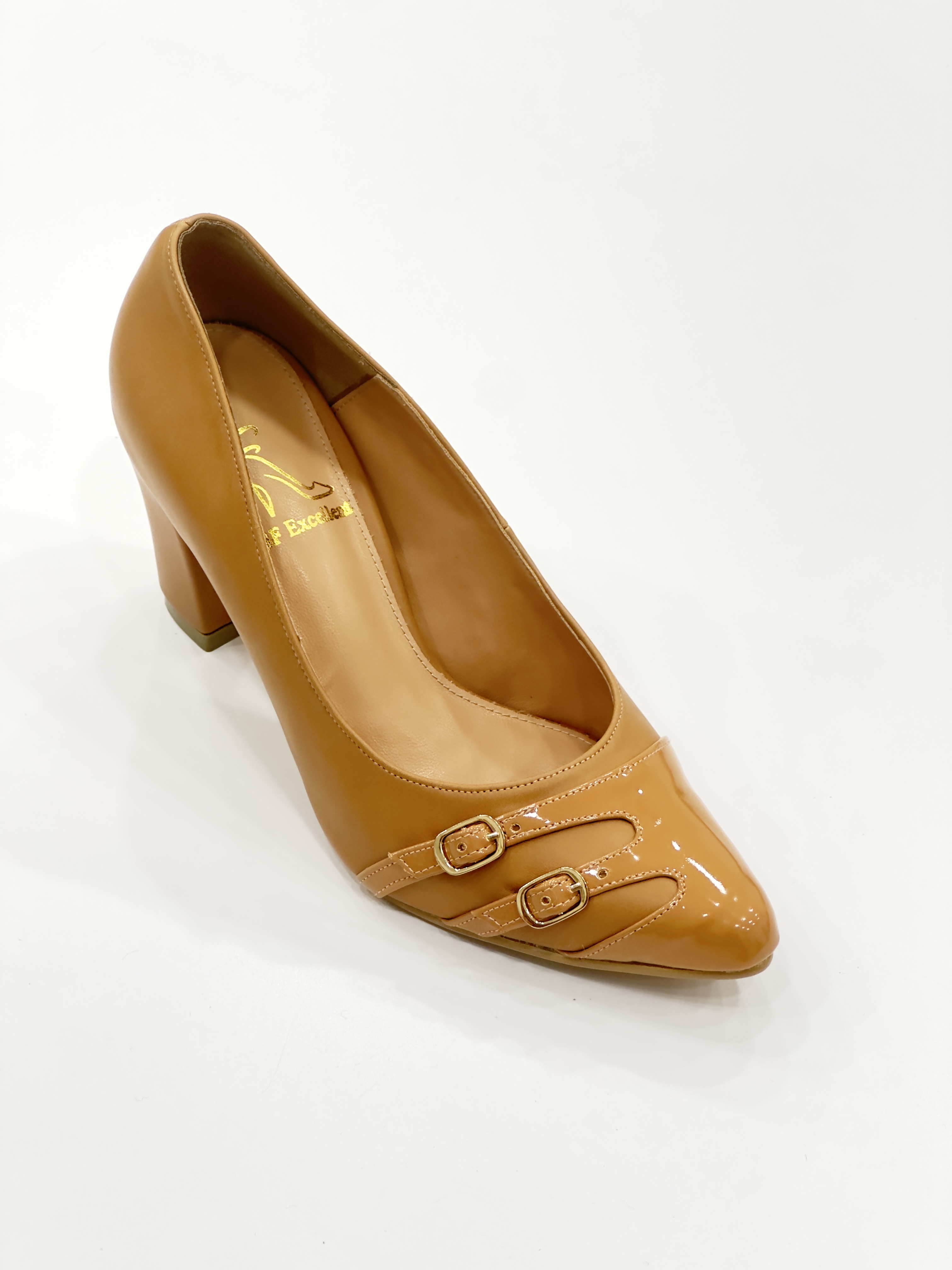 Jas Block Heel Pumps