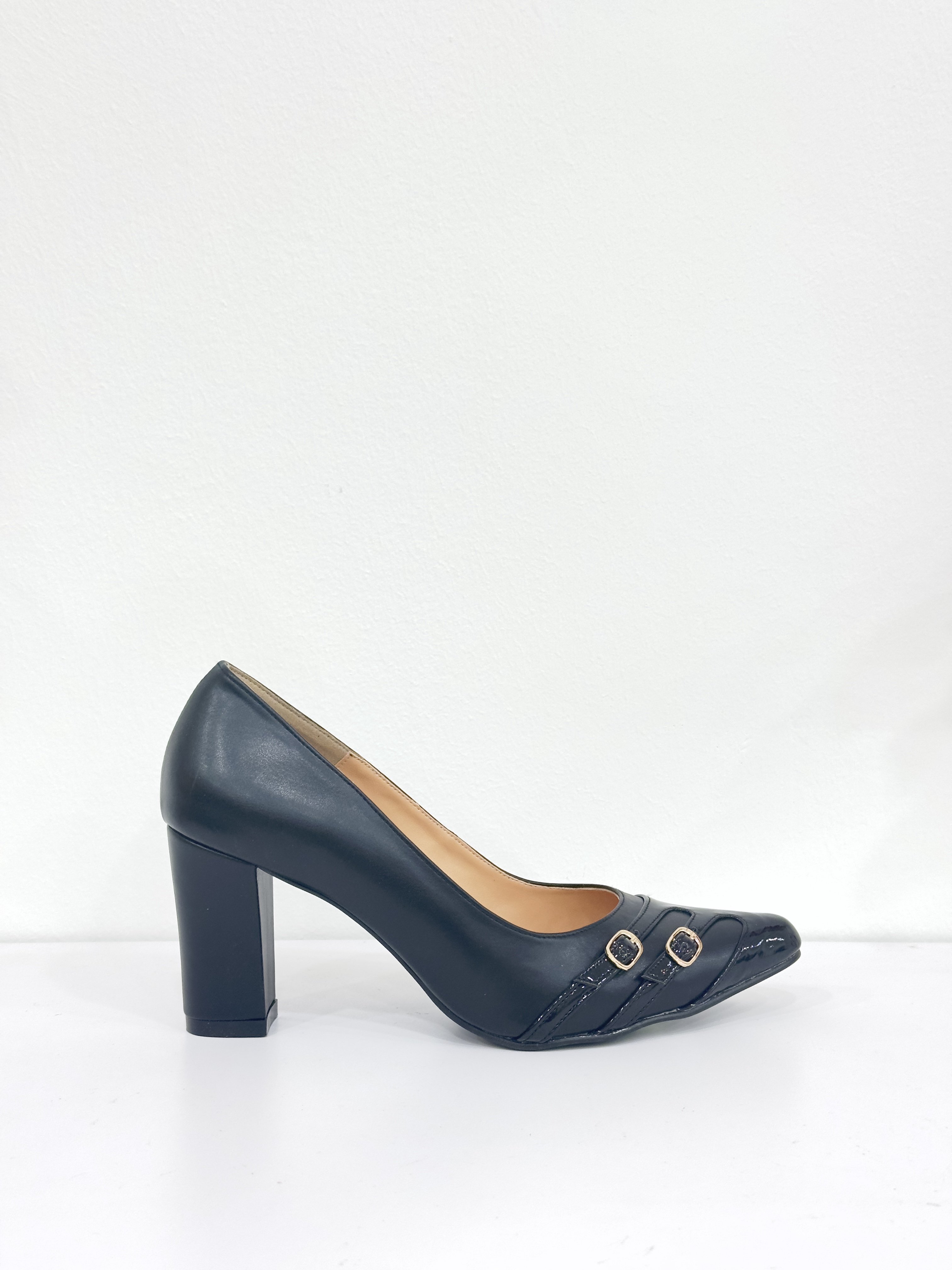 Jas Block Heel Pumps