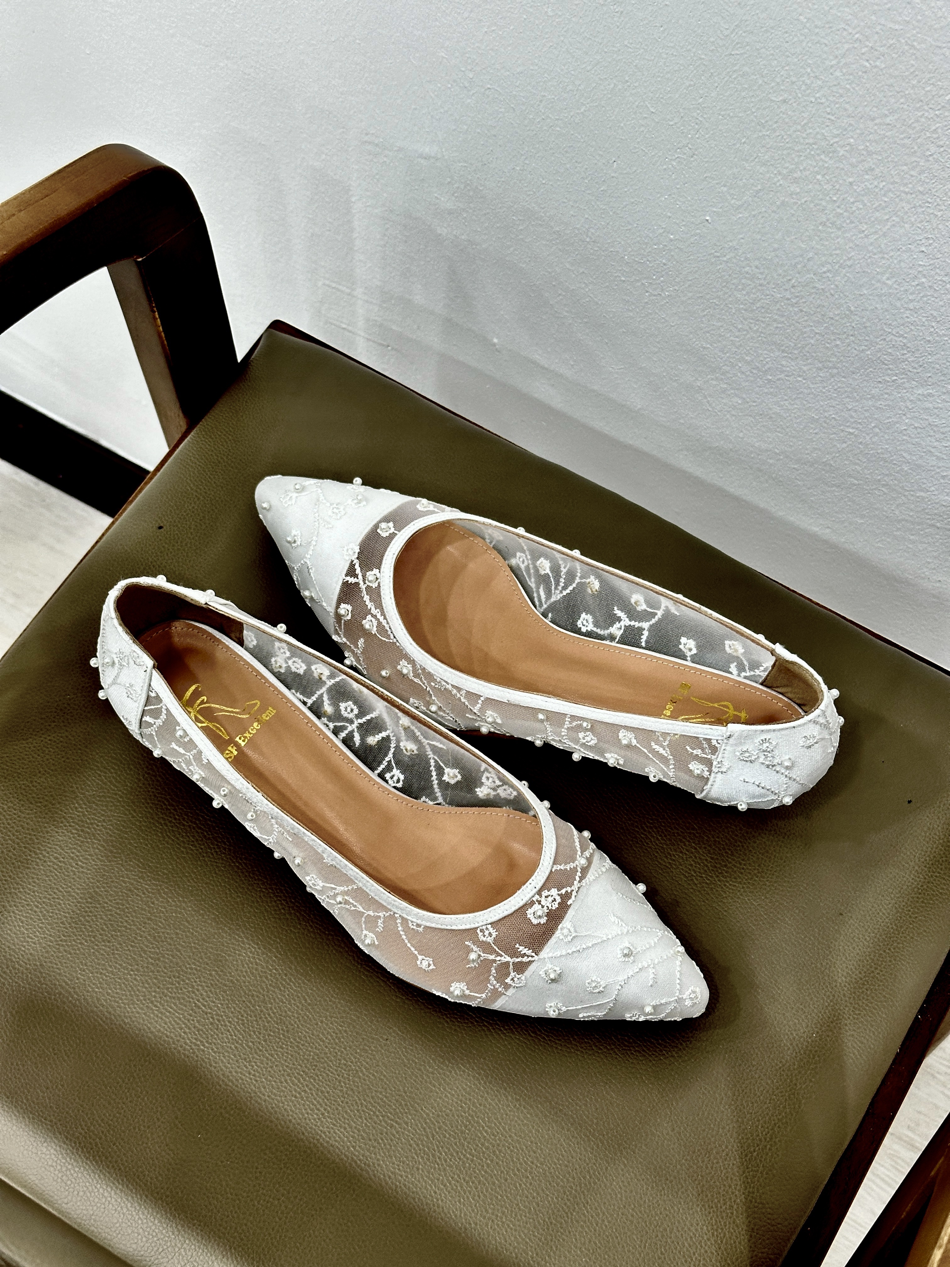 Kayty Custom Wedding Heel Pumps