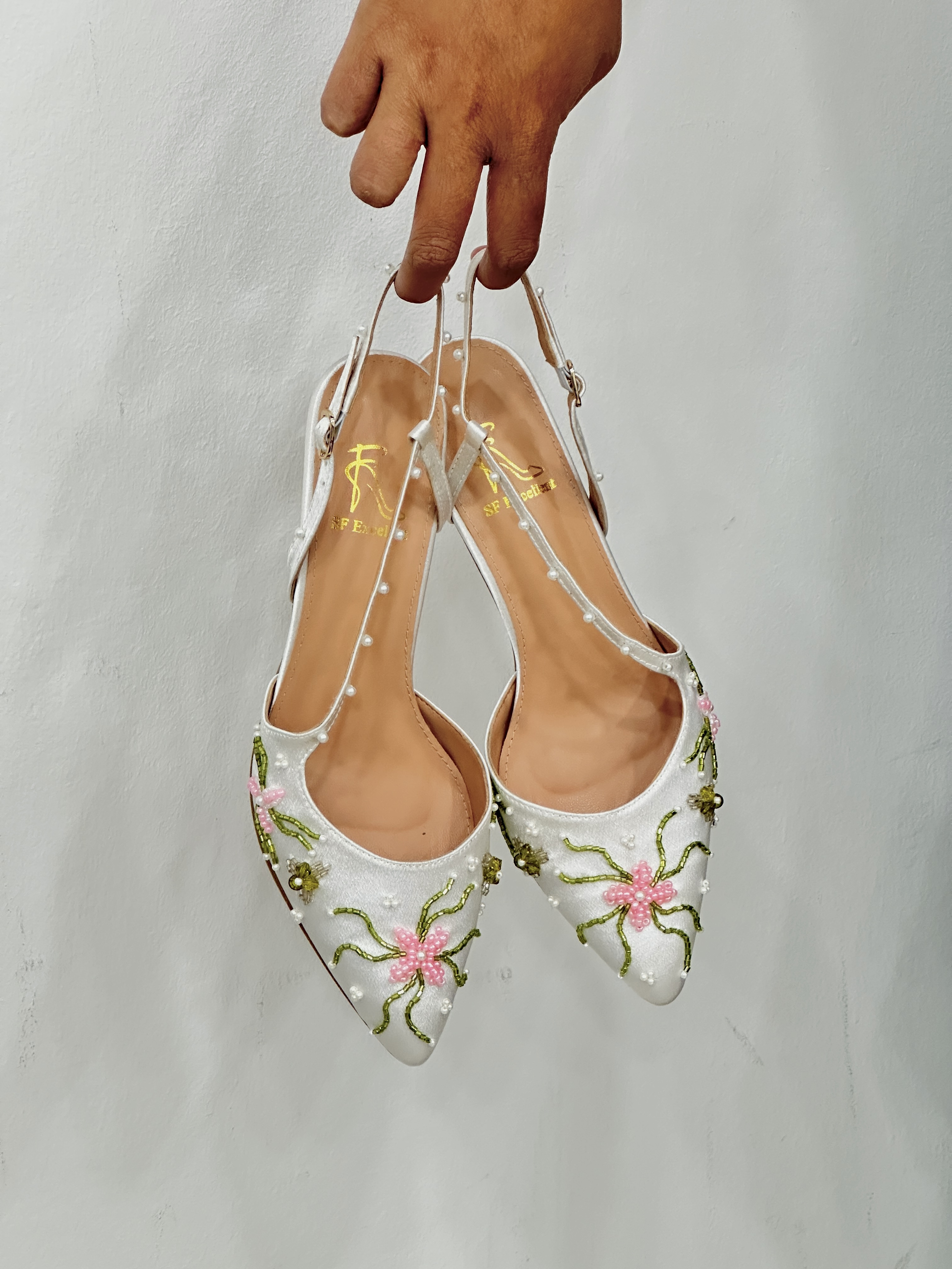 San Custom Wedding Heel Pumps