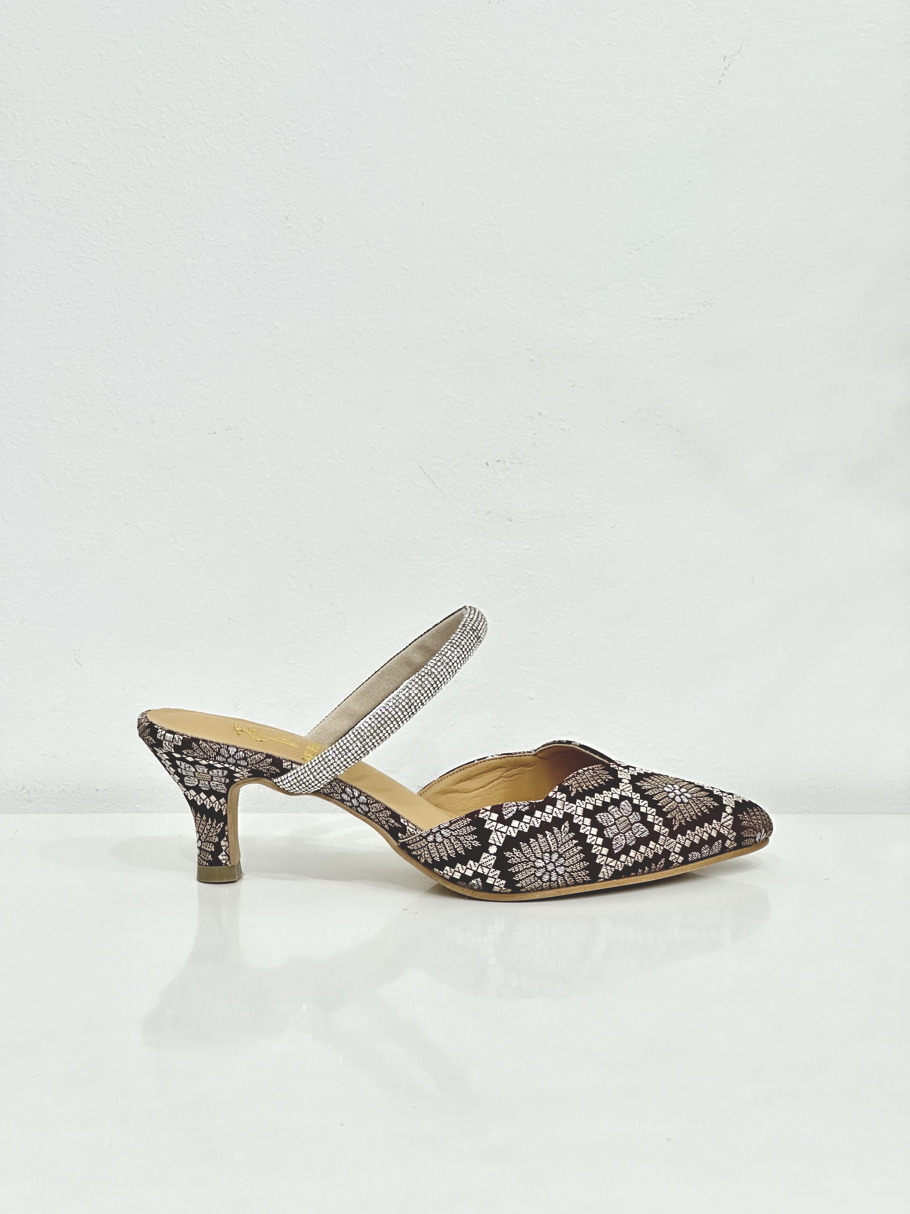 Sienna Songket Mule Heel (LIMITED)