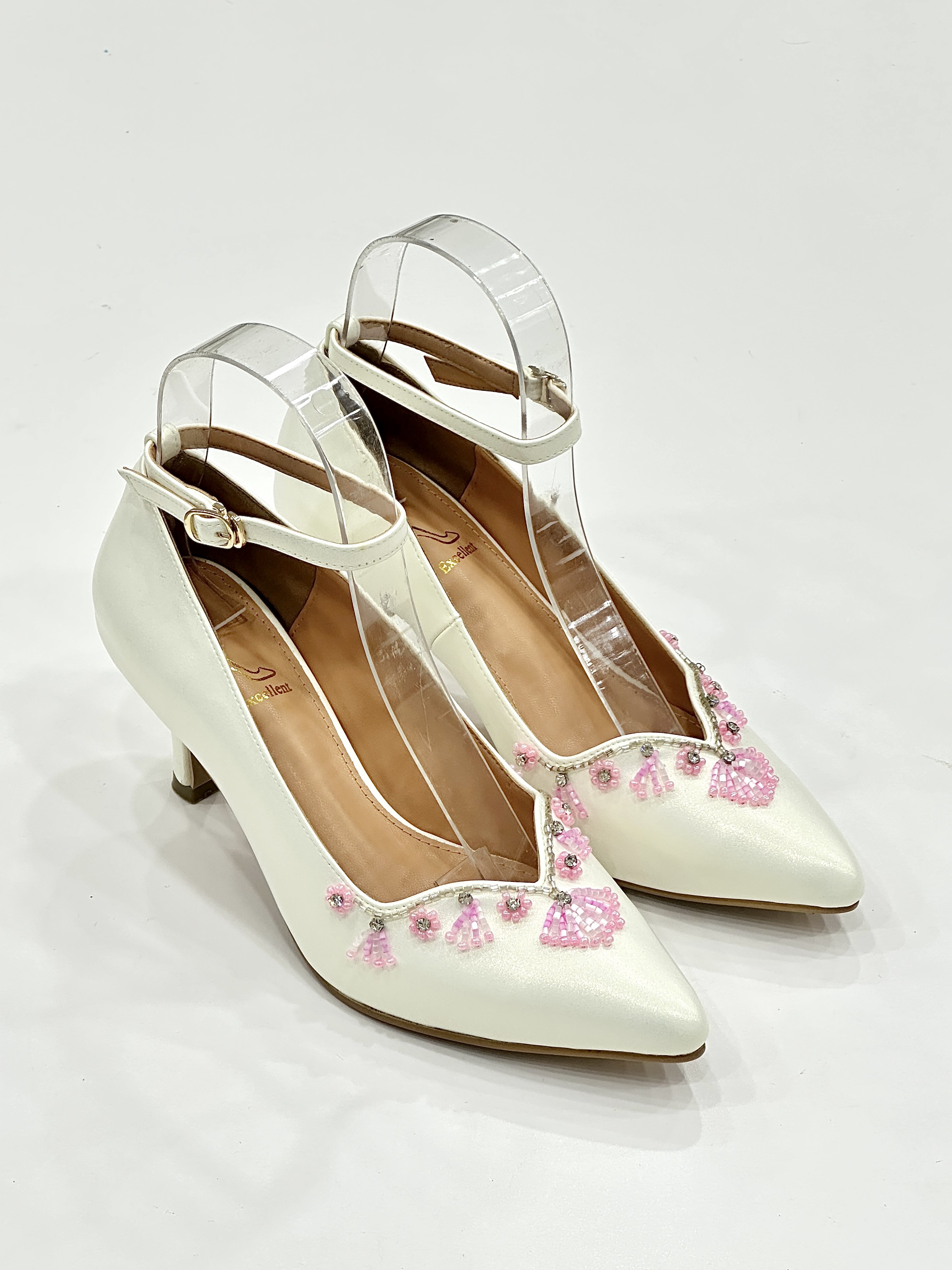 Shilla Custom Wedding Heel Pumps