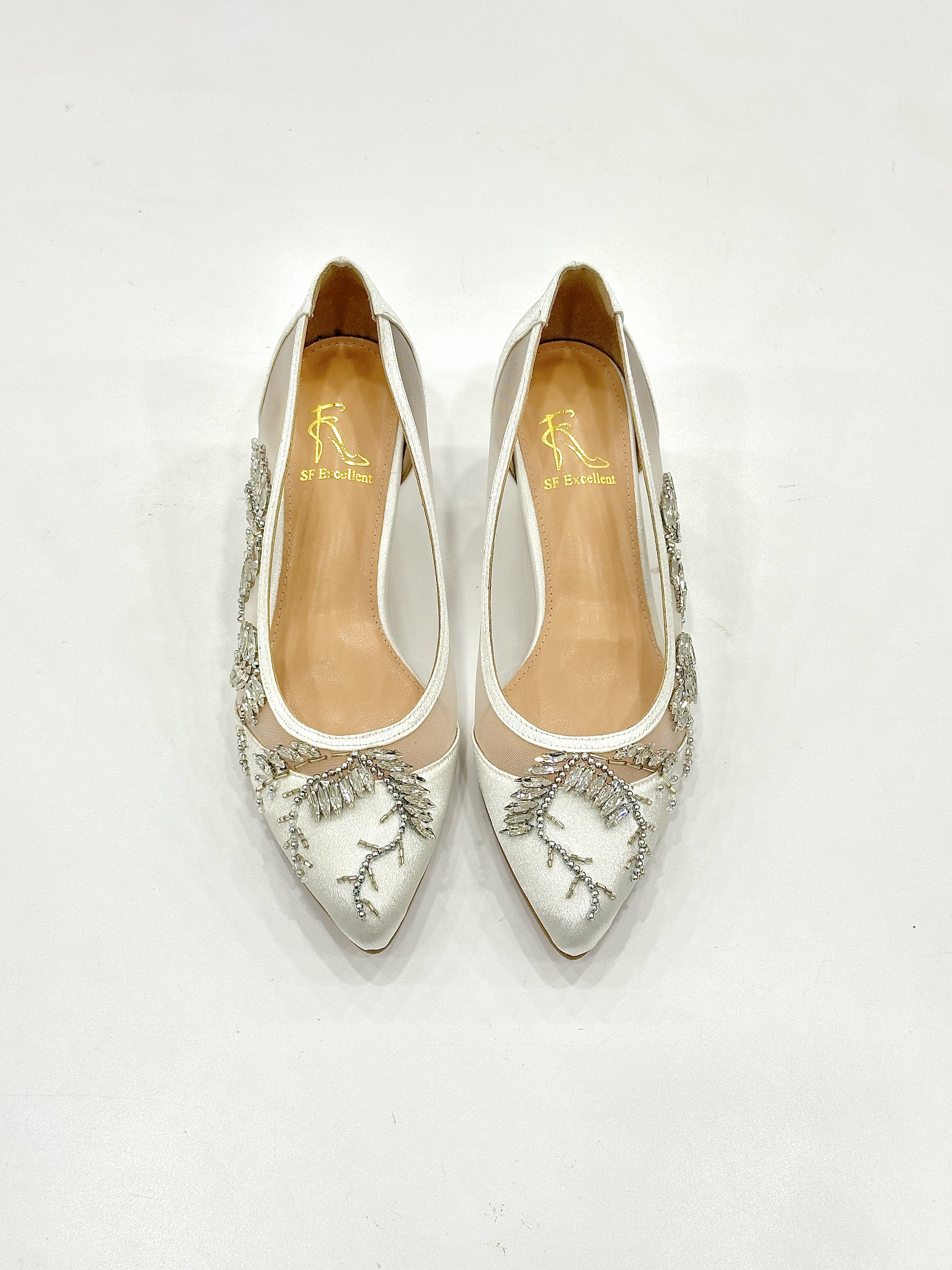 Cassay Custom Wedding Heel Pumps