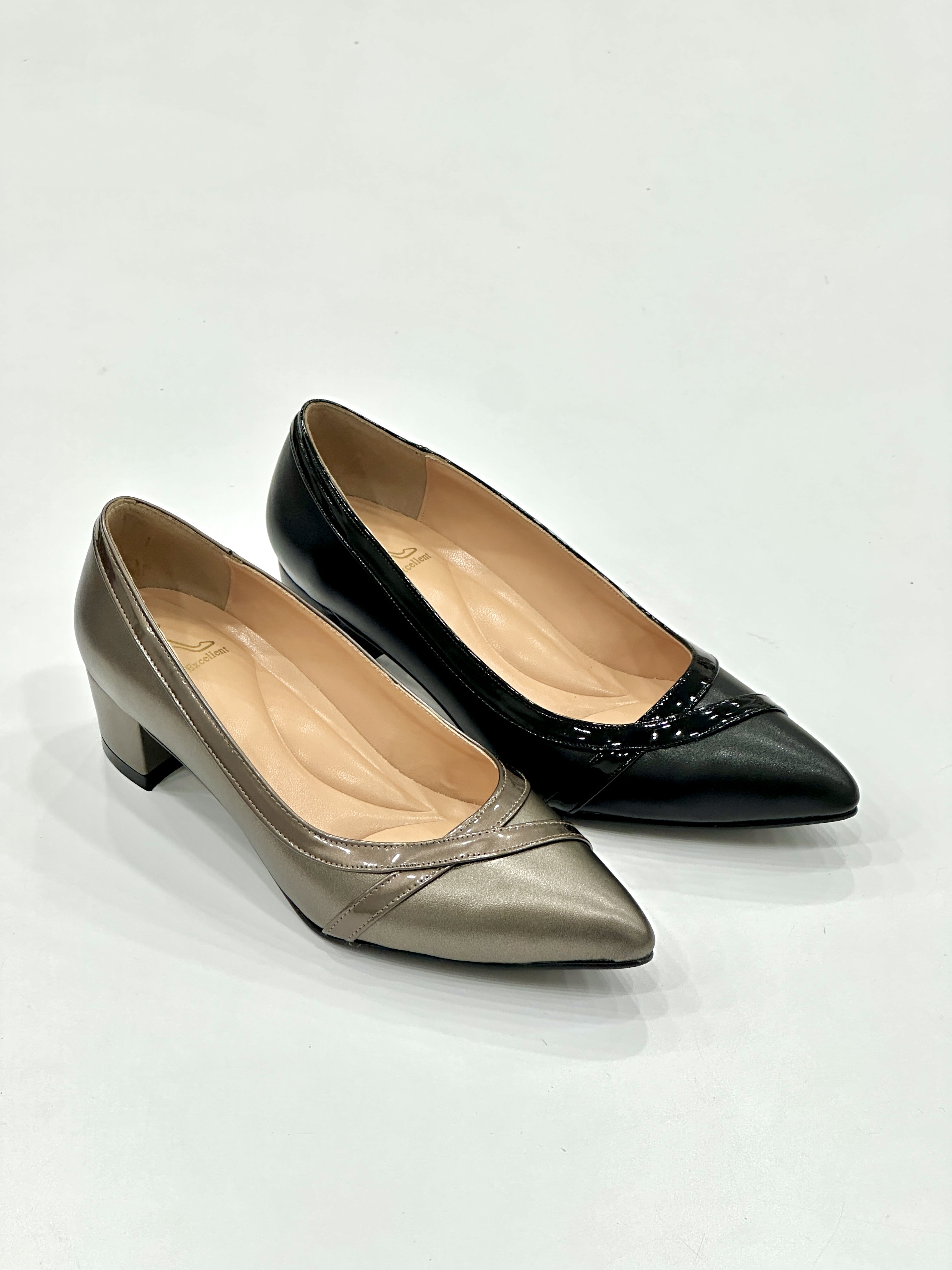 Fifah Block Heel Pumps