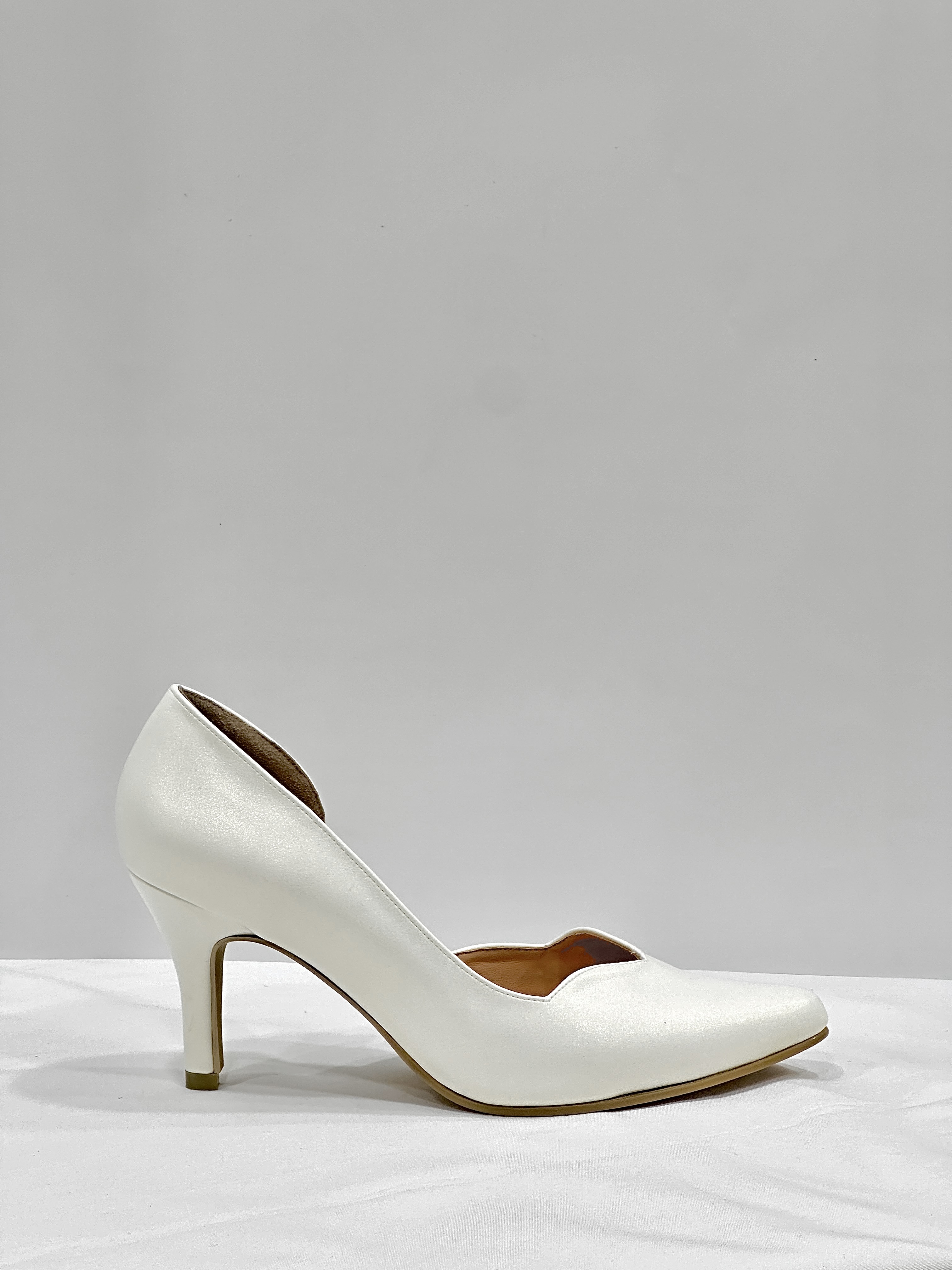 Zaria Half D’Orsay Heel Pumps