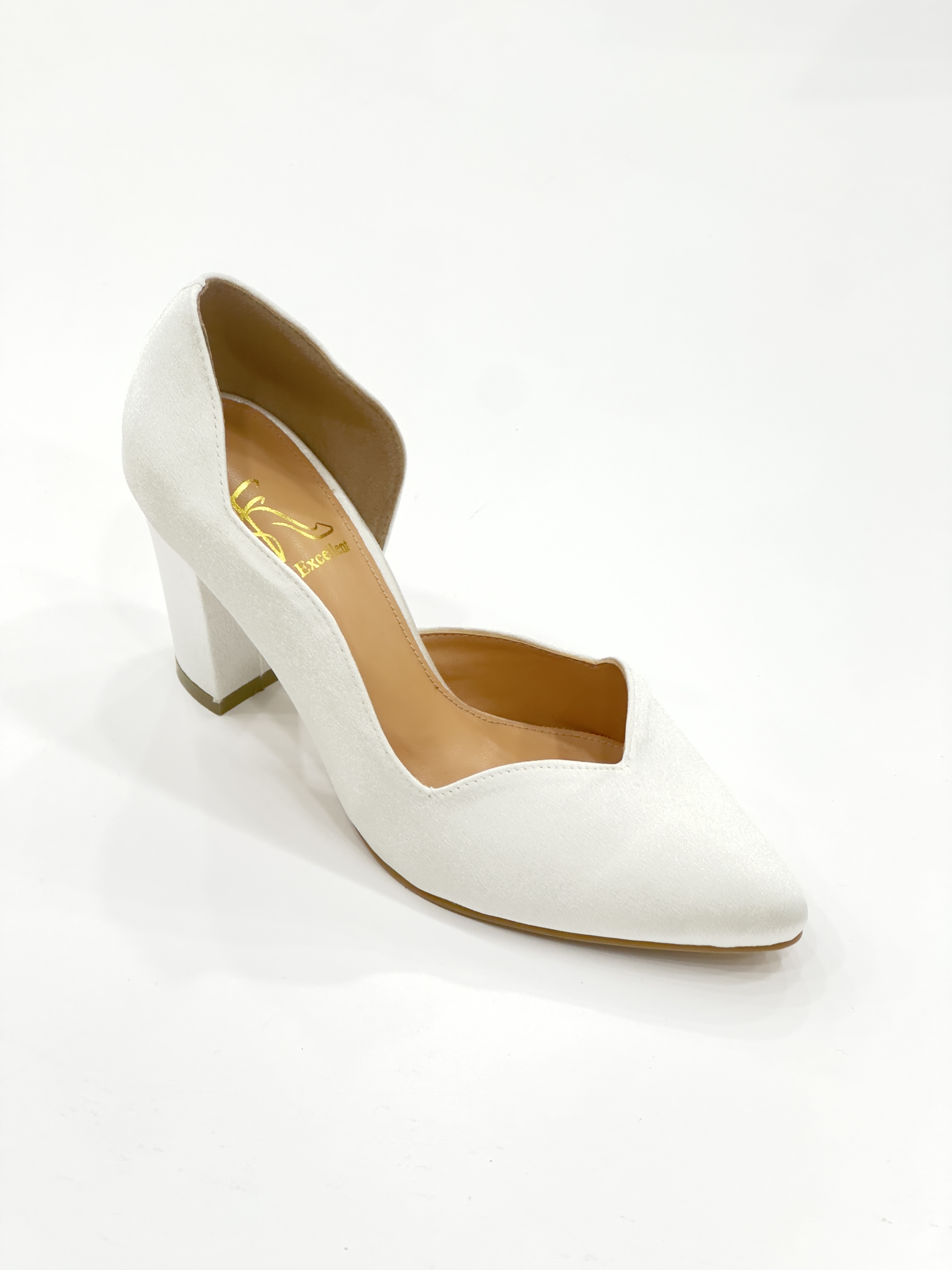 Celline Half D'orsay Heel Pumps