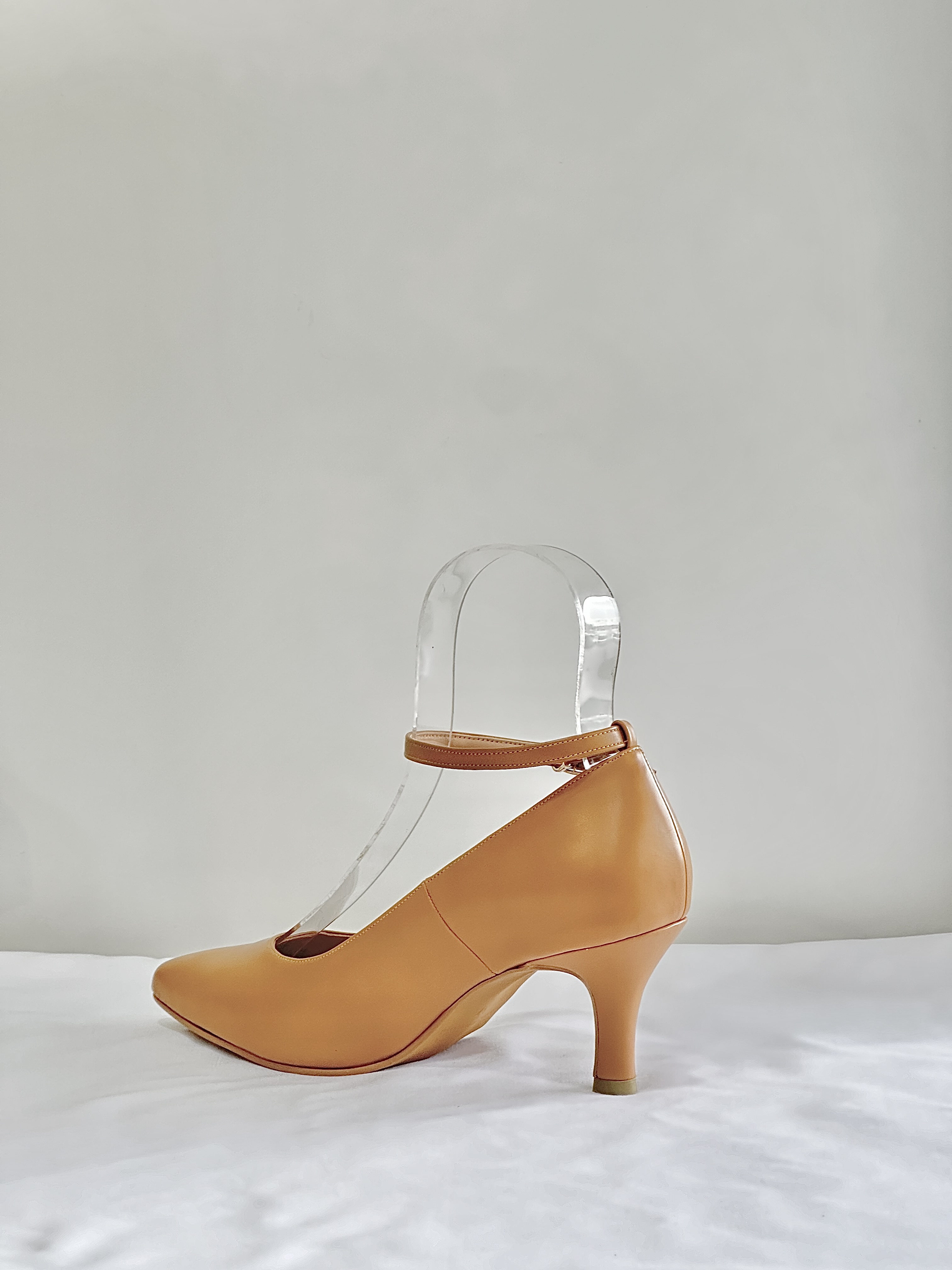 Mina Ankle Strap Pumps