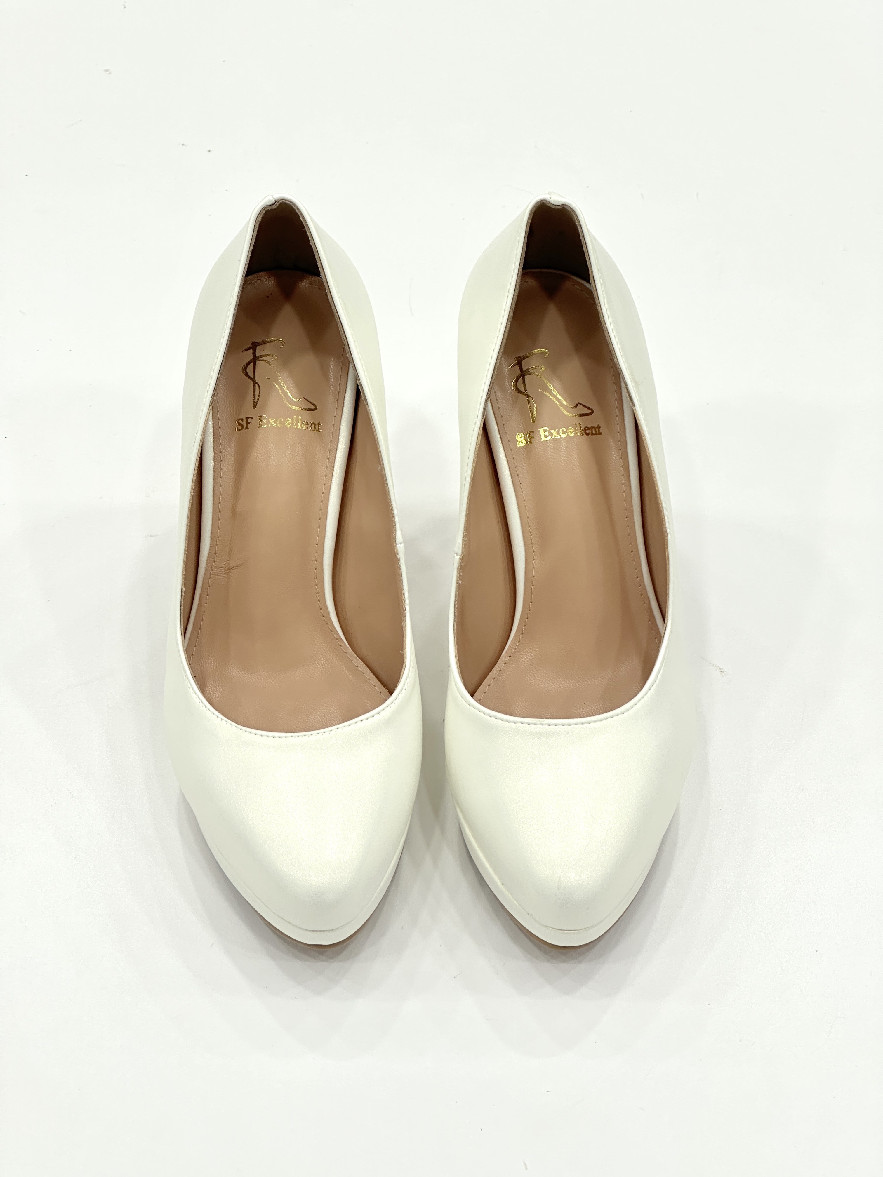 Sarina Platform Block Heels Pumps