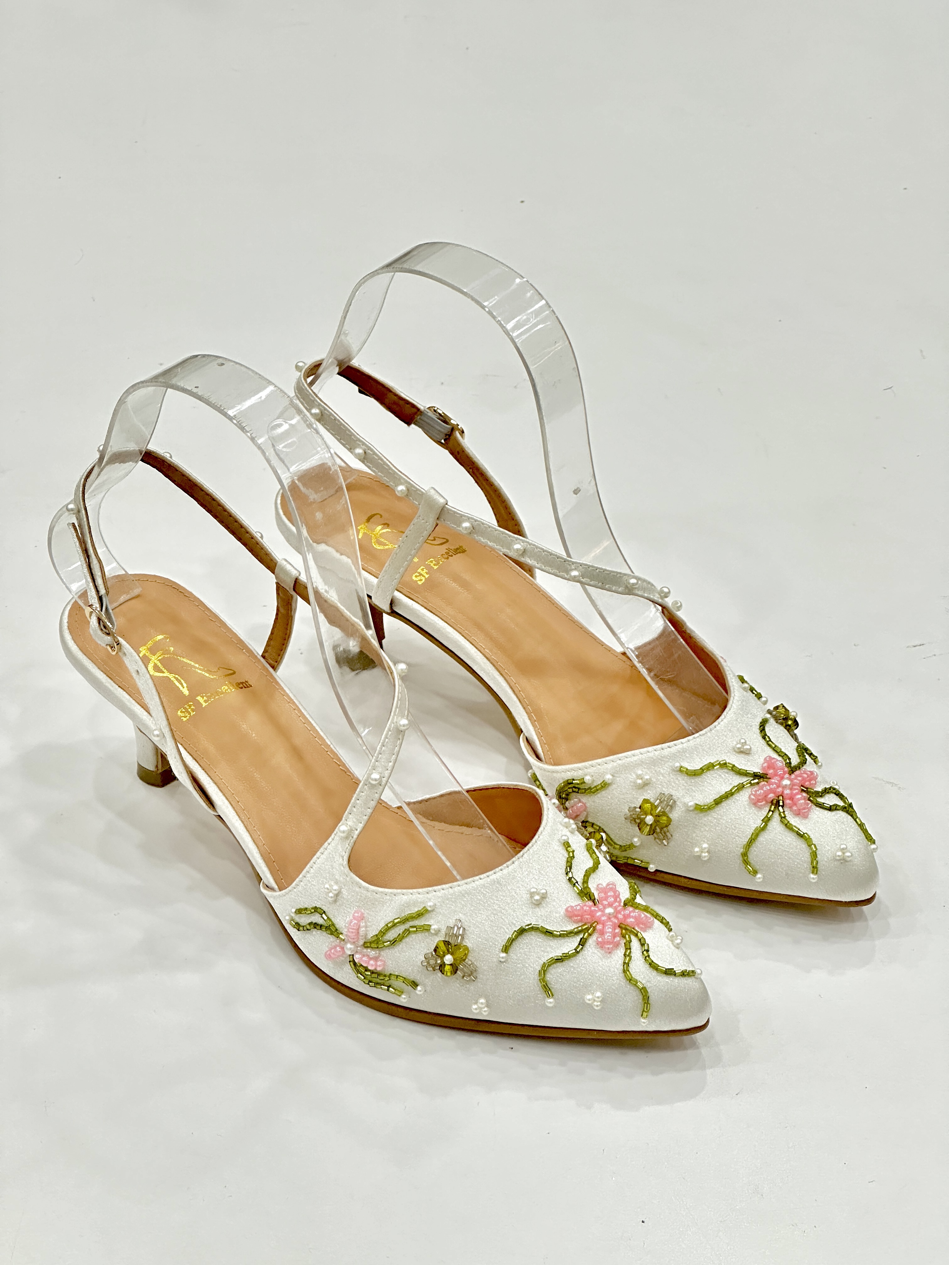 San Custom Wedding Heel Pumps