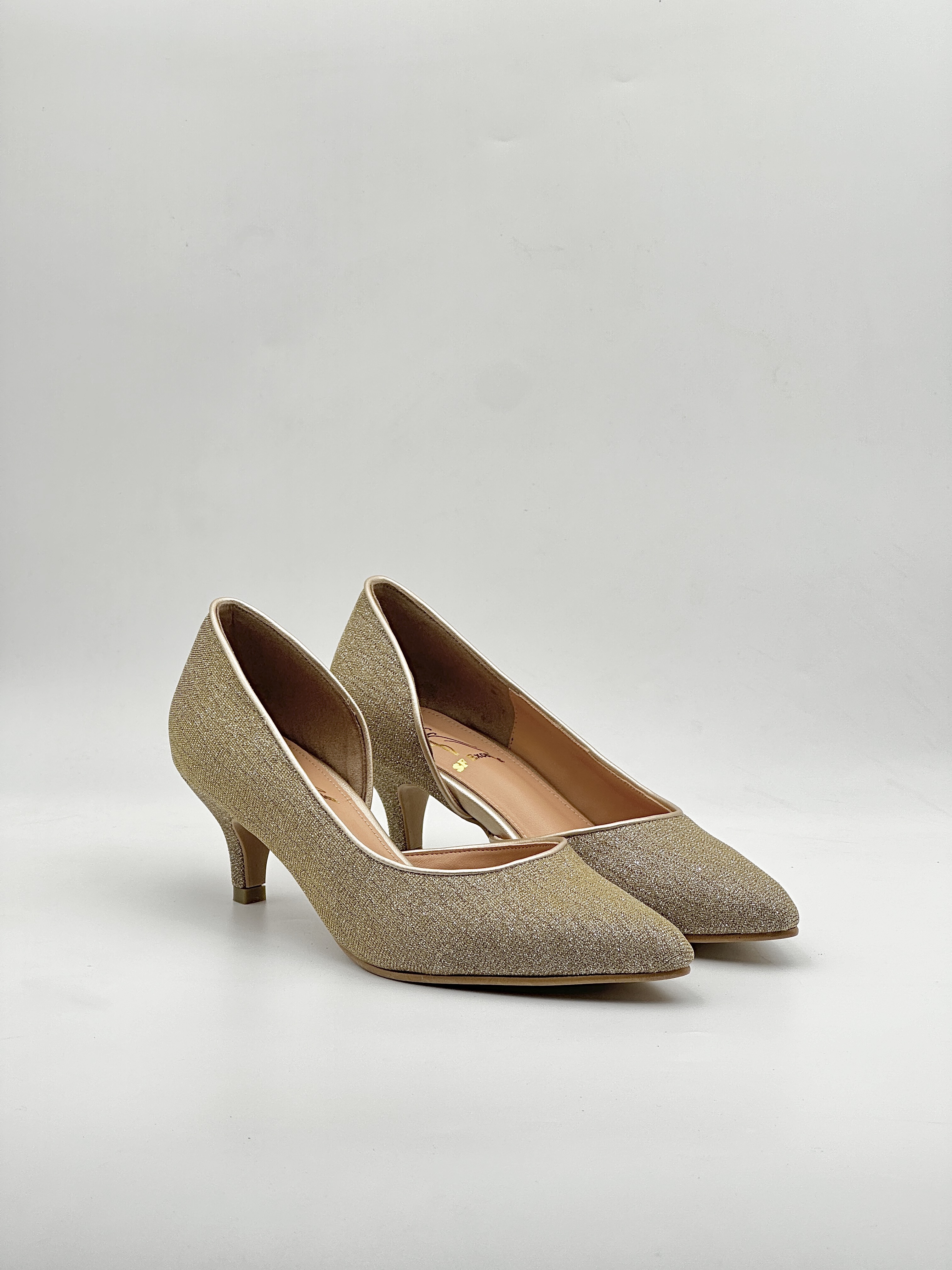 Tyra Half D'Orsay Heel Pumps