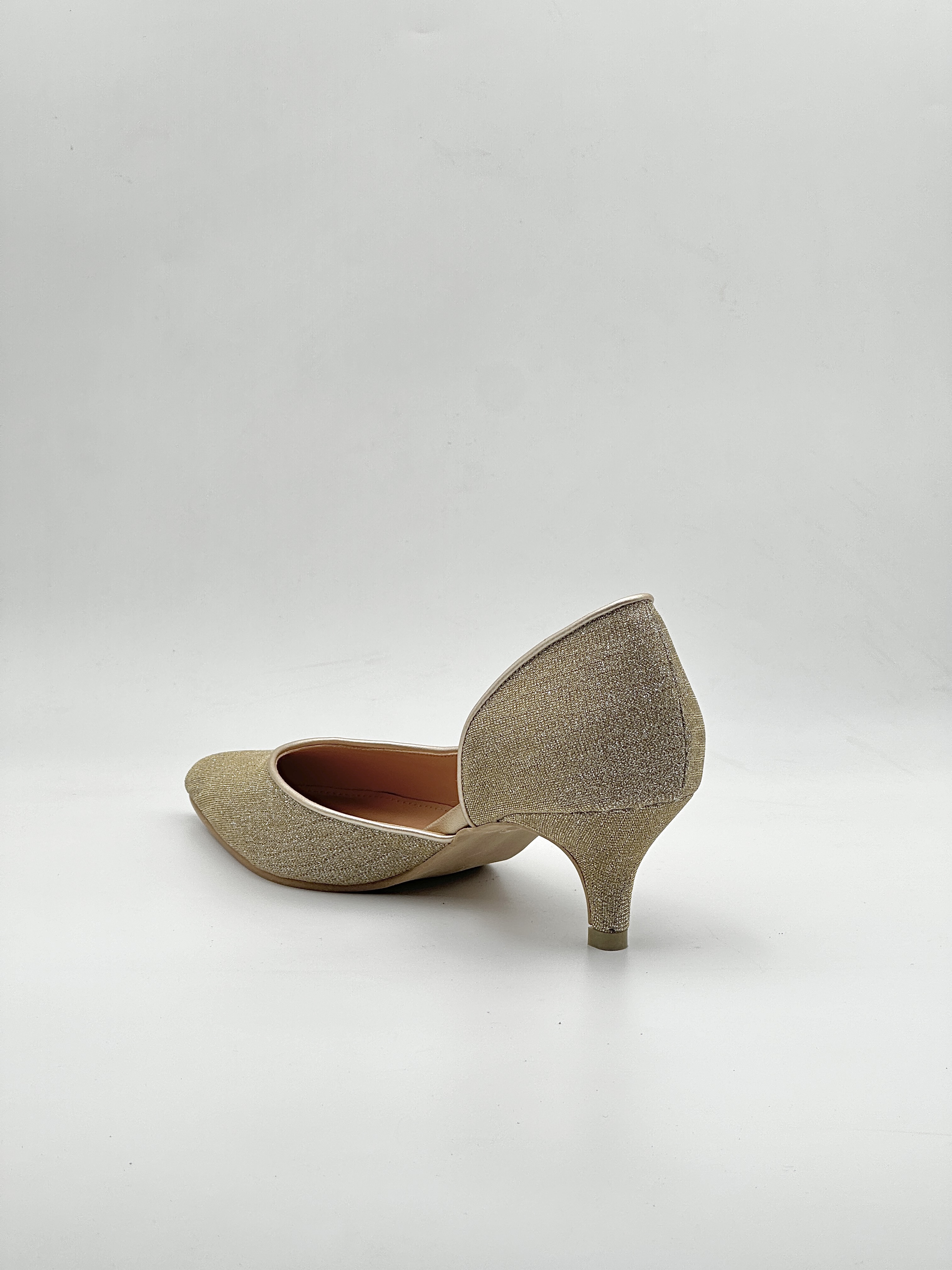 Tyra Half D'Orsay Heel Pumps