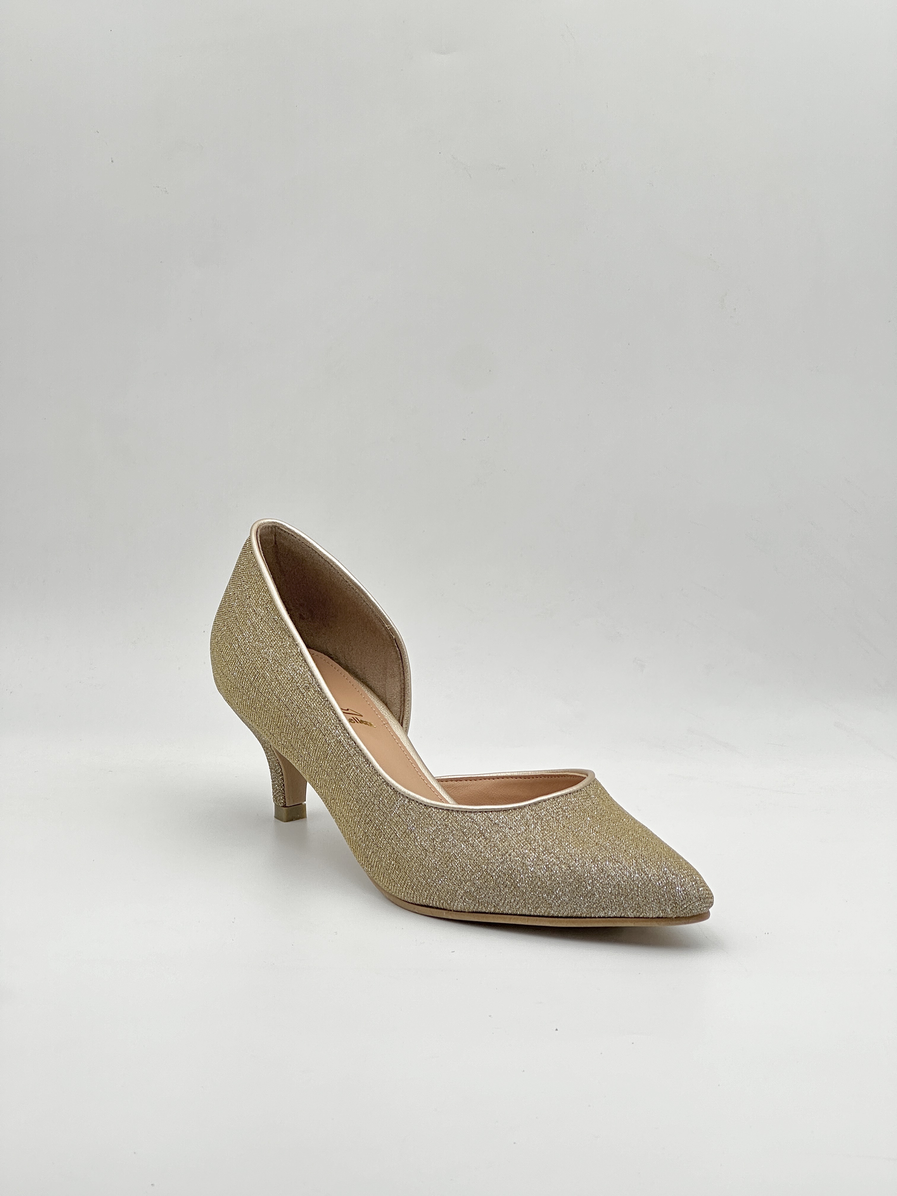 Tyra Half D'Orsay Heel Pumps