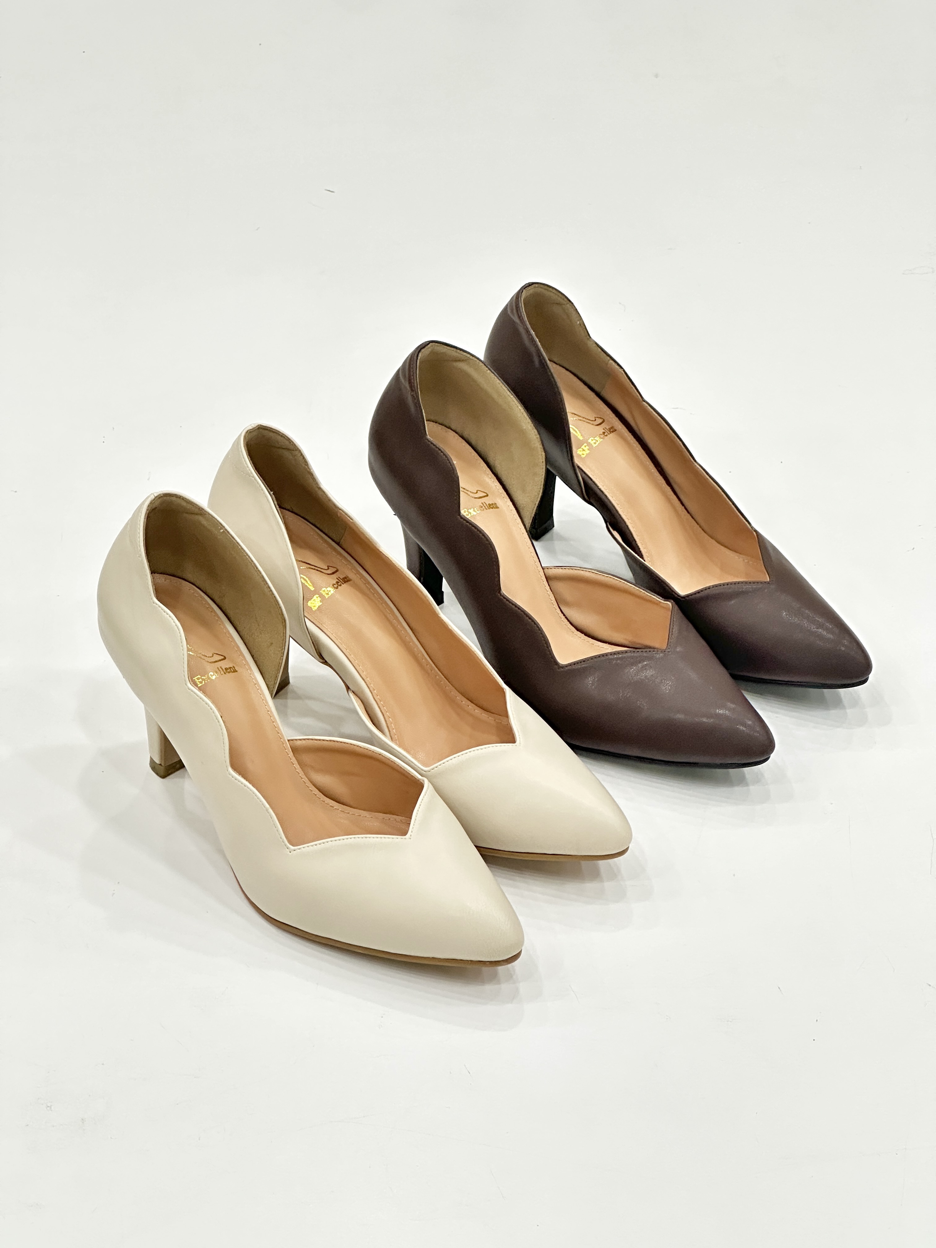 Tisa Half D’Orsay Heel Pumps