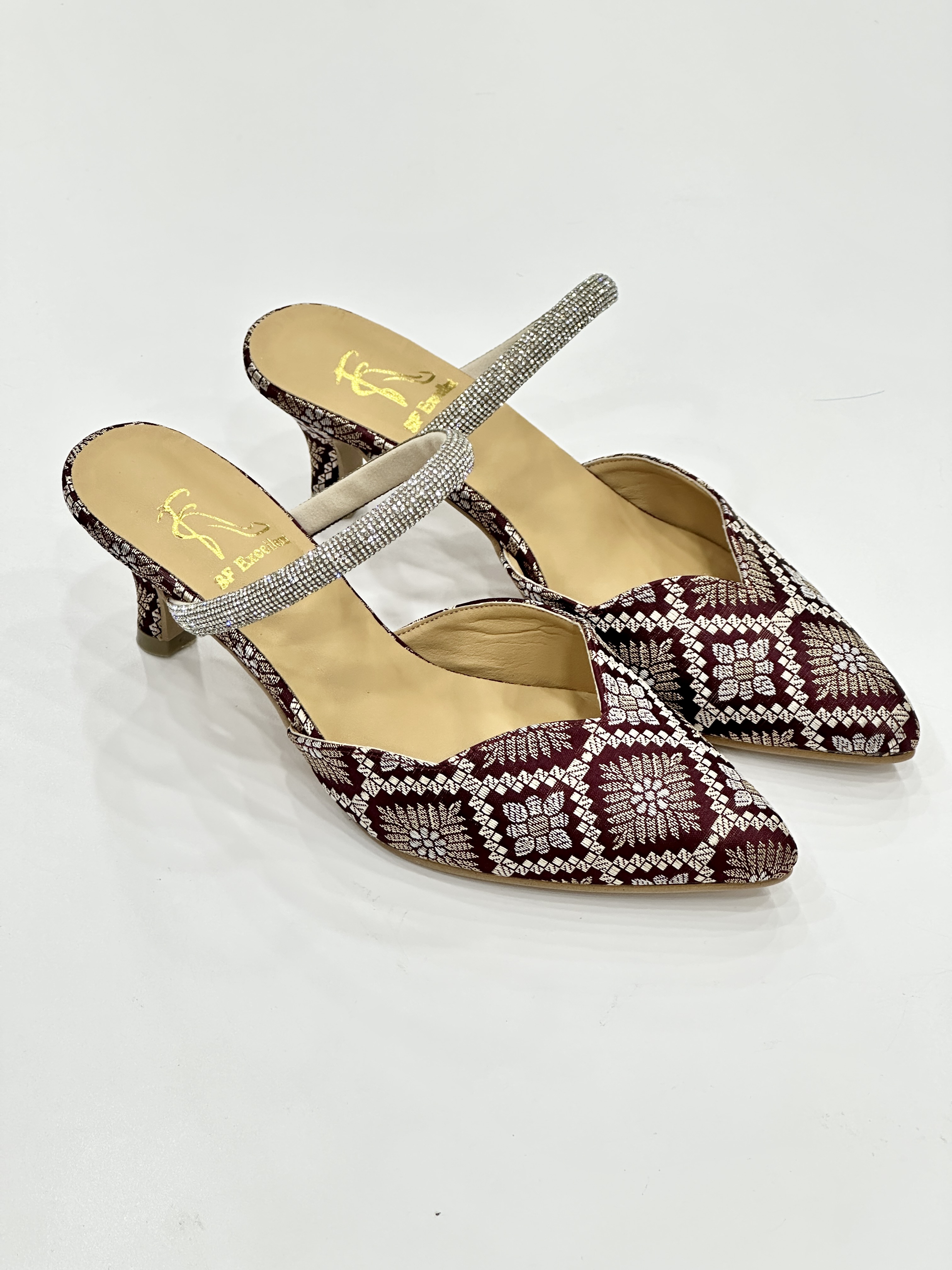 Sienna Songket Mule Heel (LIMITED)