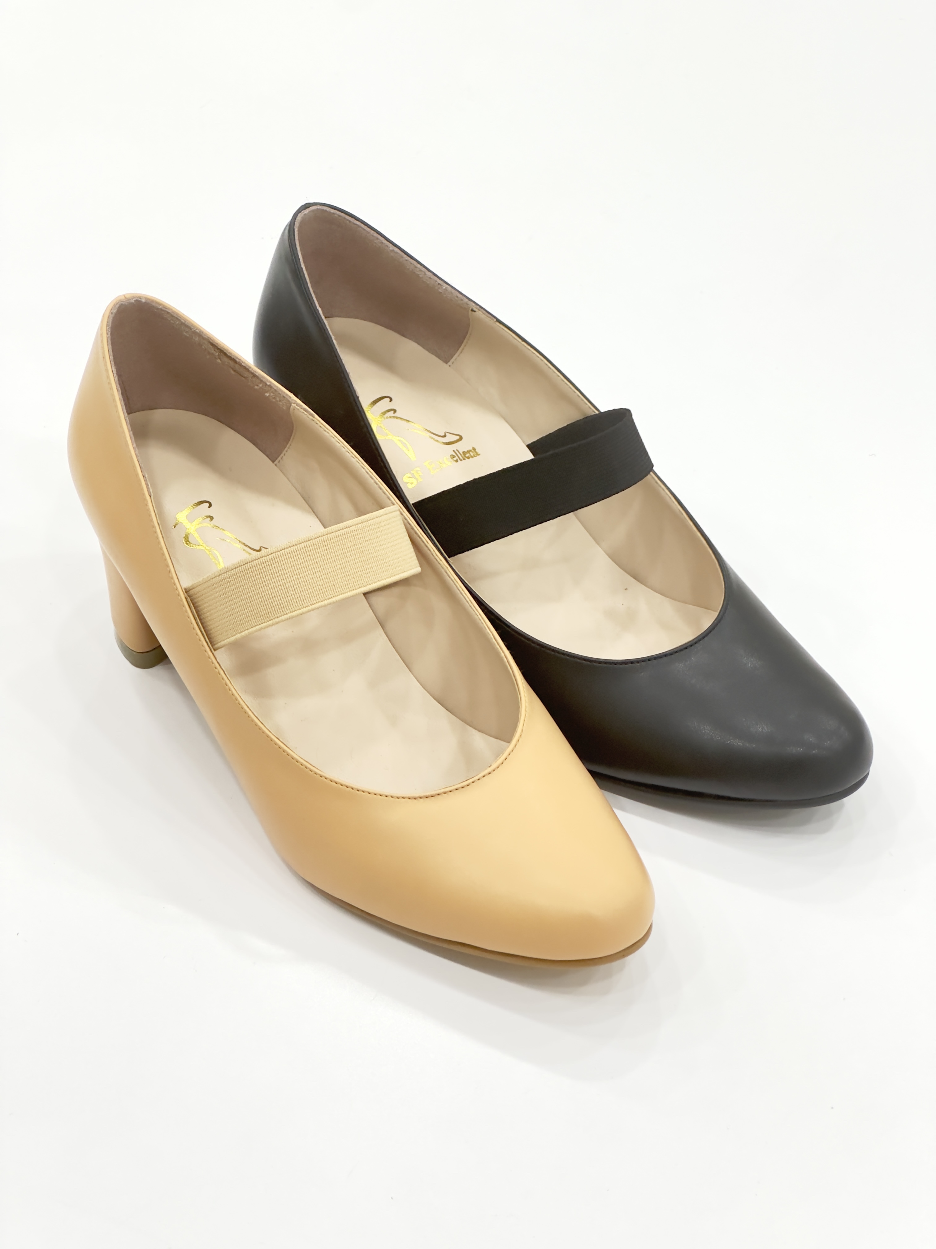 Deva Strap Heel Pumps