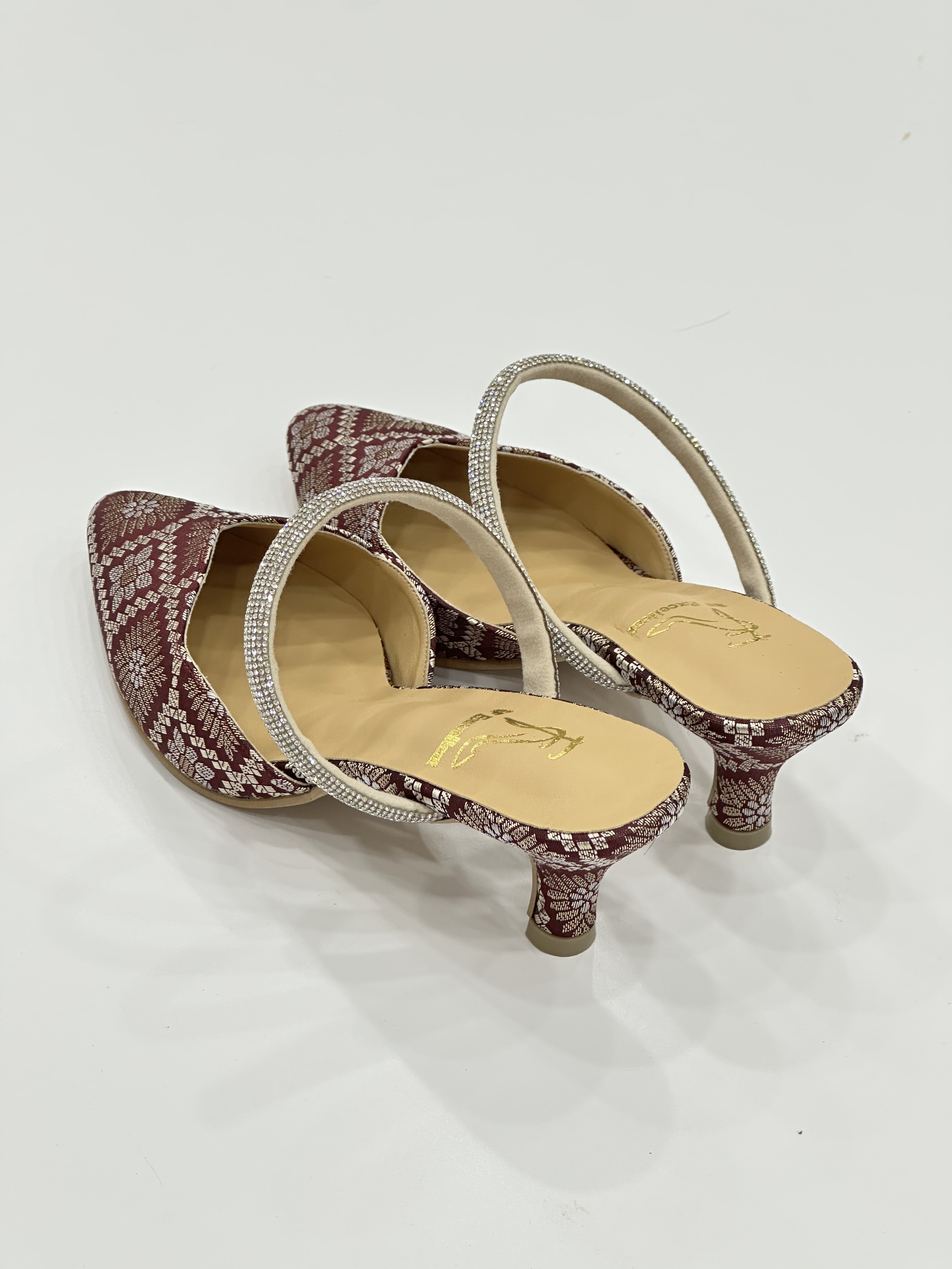 Sienna Songket Mule Heel (LIMITED)
