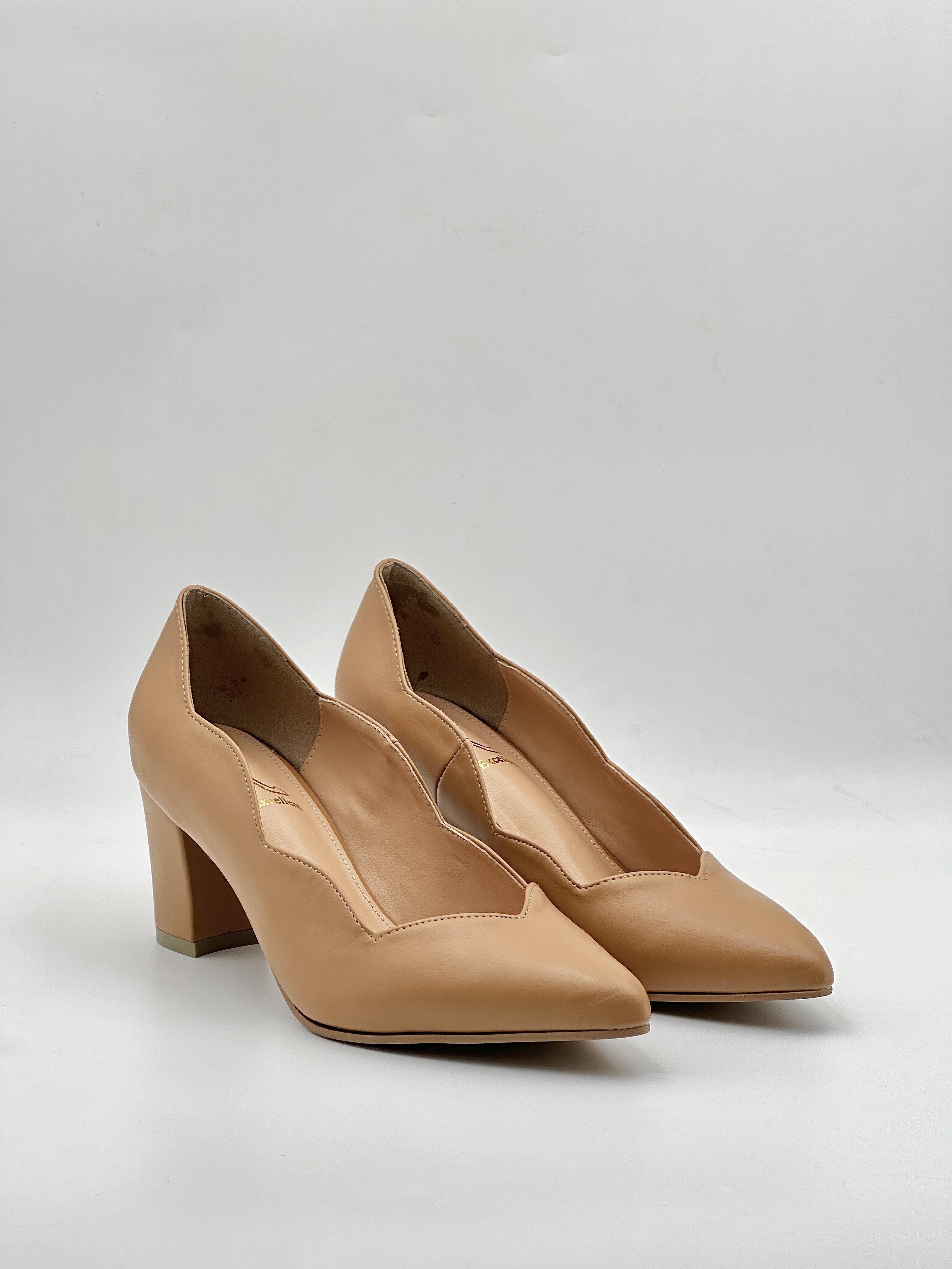 Tiara Block Heel Pumps