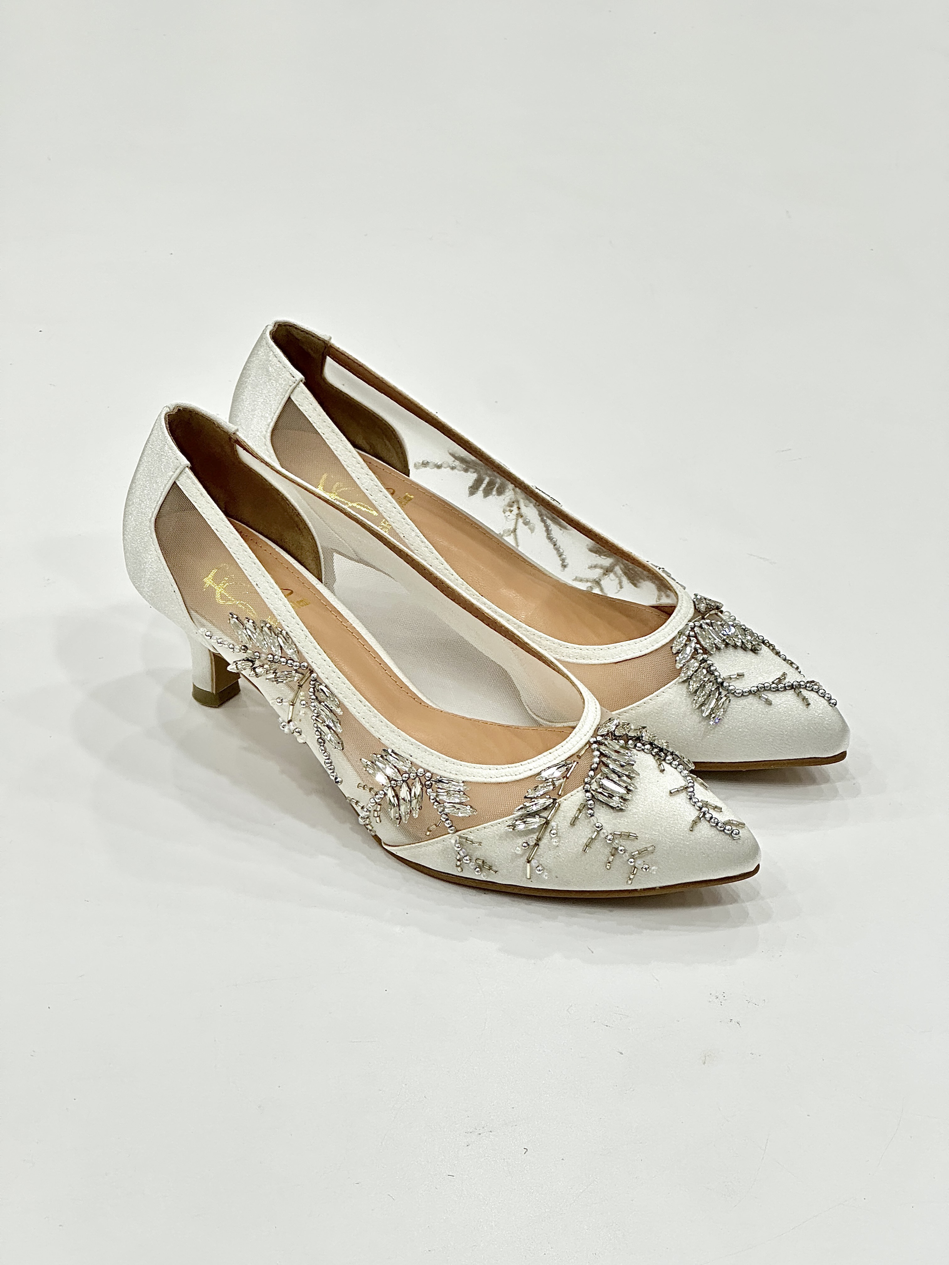 Cassay Custom Wedding Heel Pumps