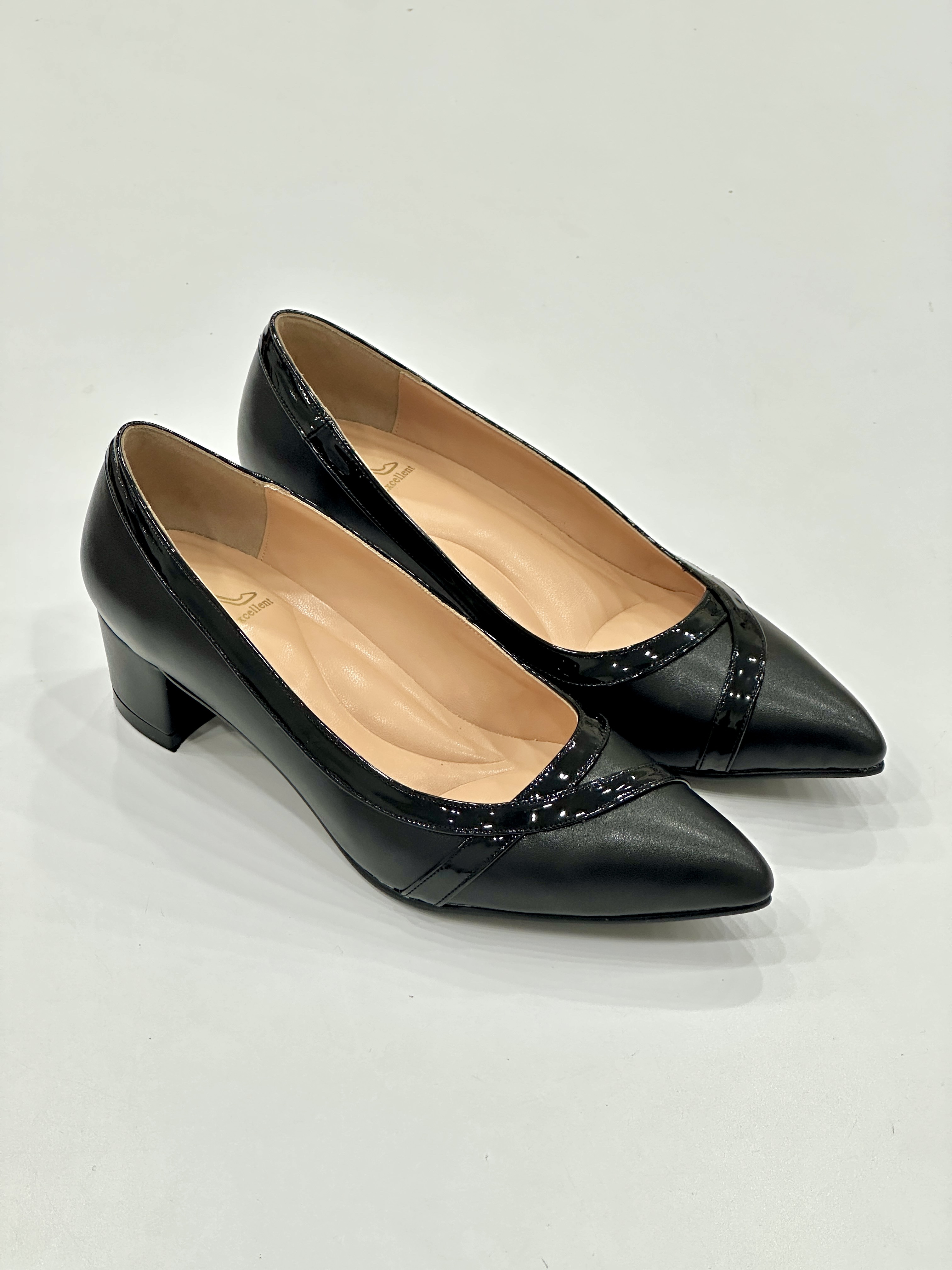 Fifah Block Heel Pumps