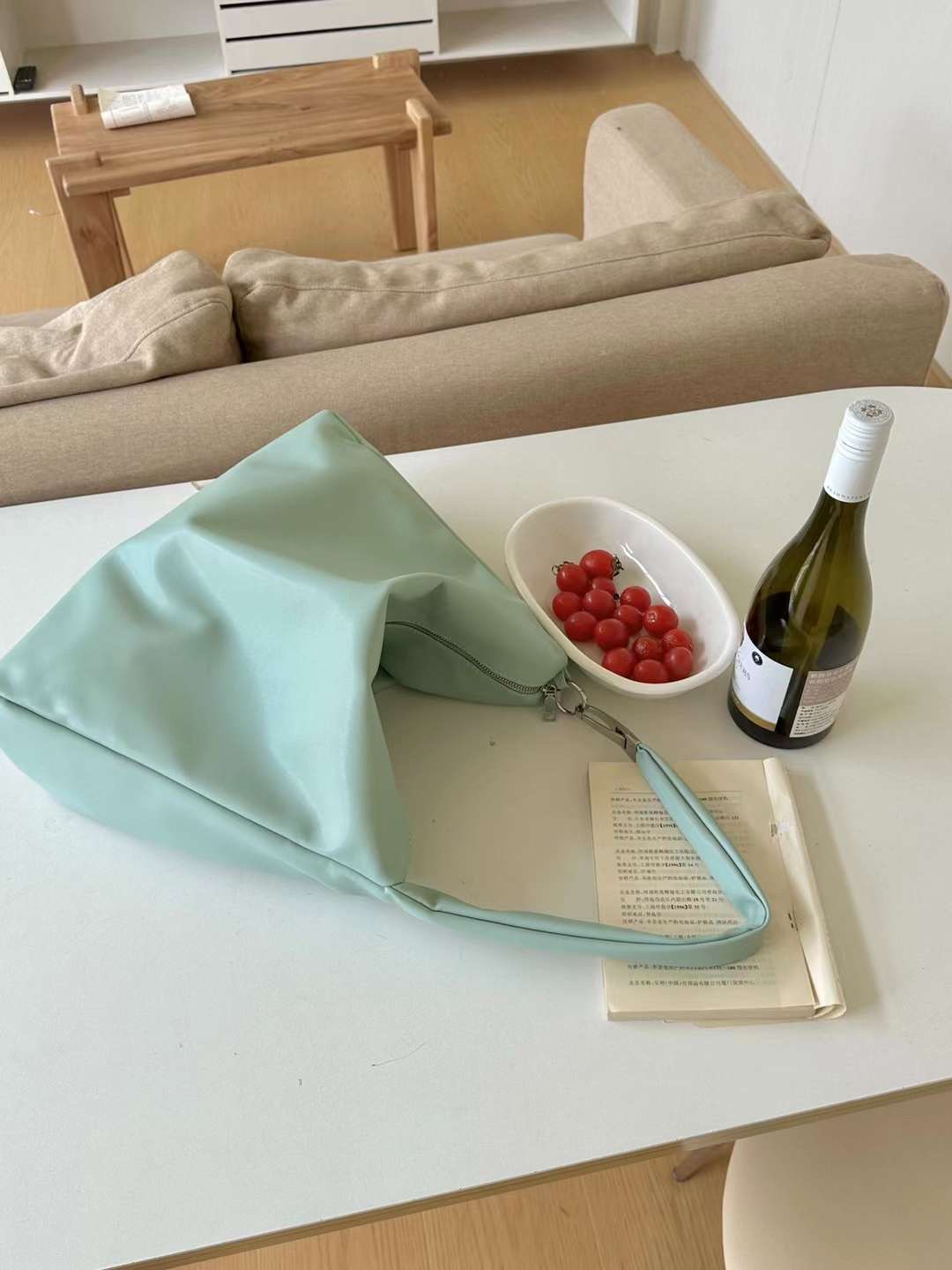 Mimi Soft Shoulder Tote Bag