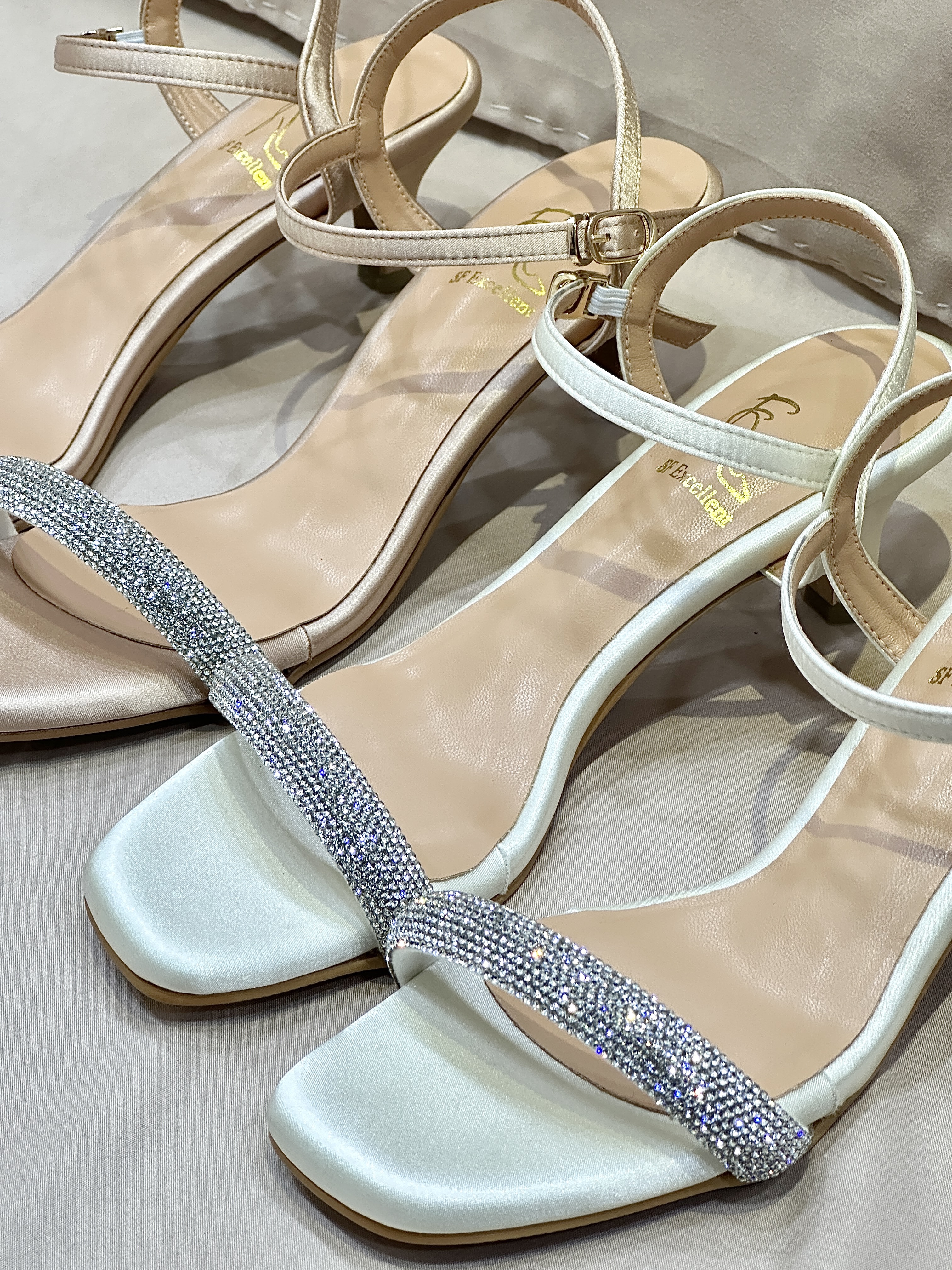 Kiki Square Toe Heel Sandals